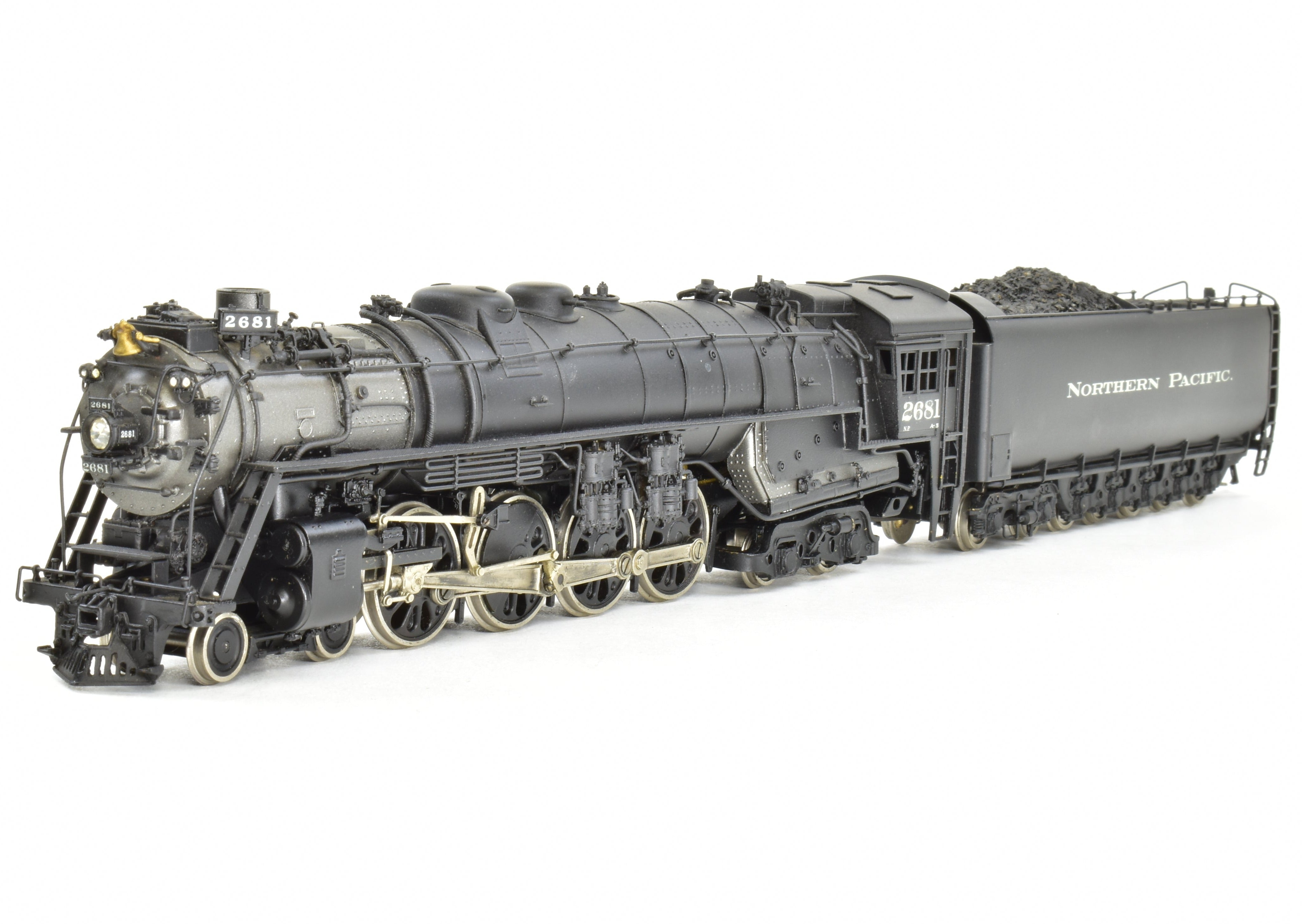 HO Scale Brass PFM - Fujiyama Northern Pacific 4-8-4 Class A-5 Model from 1972 Run with Custom Painting