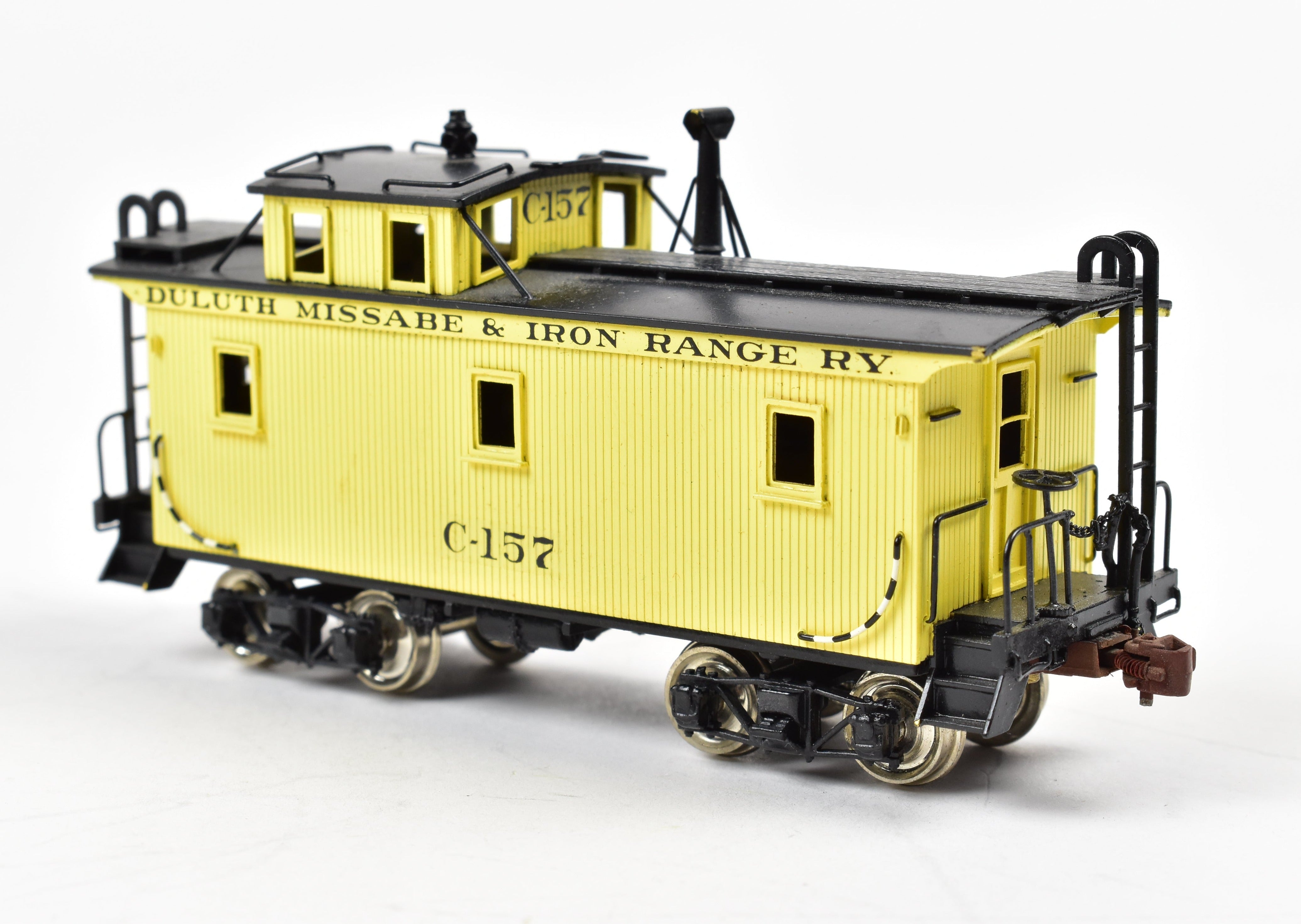 HO Scale Brass SKI Duluth Missabe & Iron Range Wood Caboose FP Model C-157