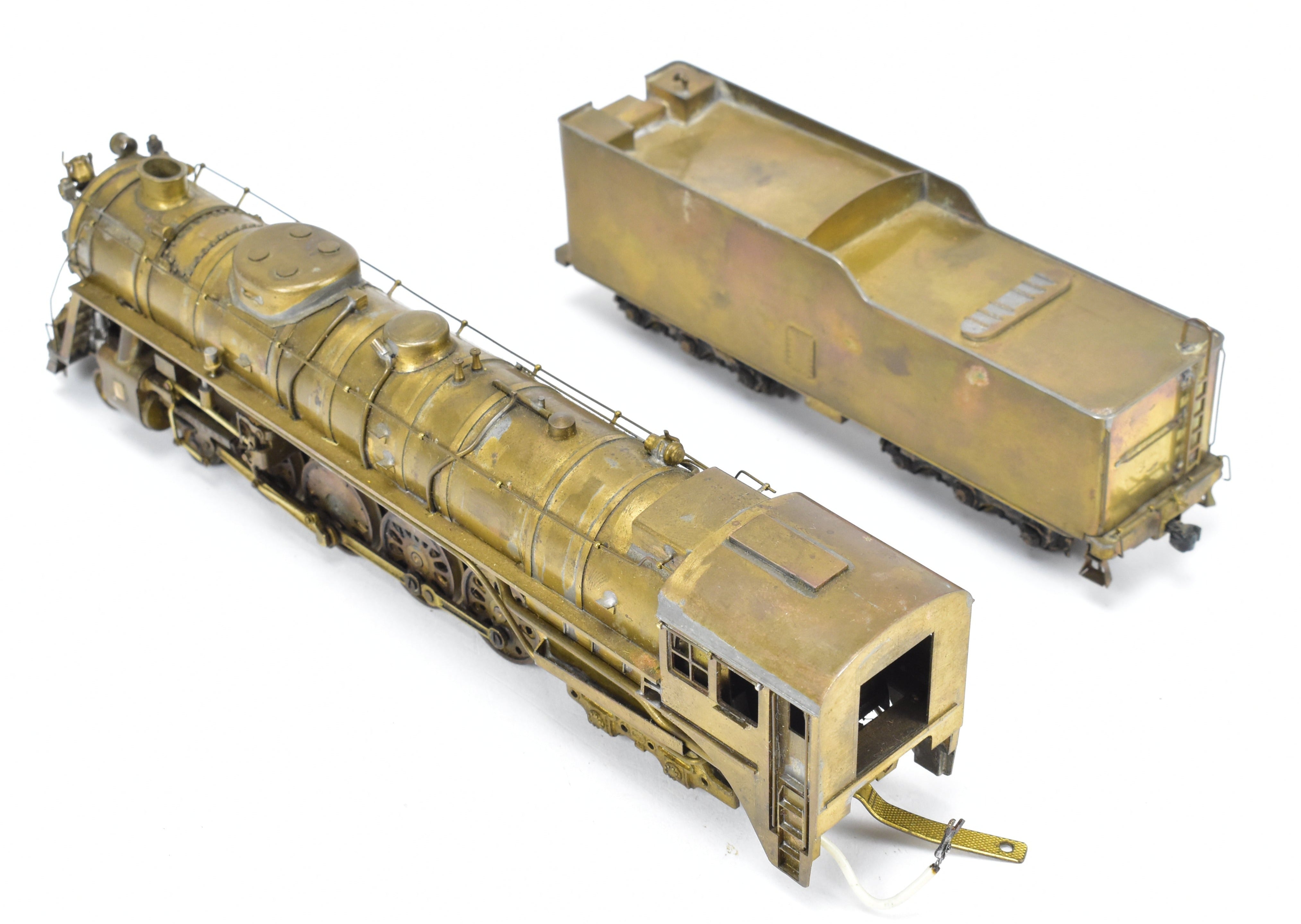High - Quality HO Scale Brass Pacific Fast Mail Model Train - Tetsudo MILW - Milwaukee Road 4 - 8 - 4 S - 2, Hand - Crafted in 1956, One of Only 8 Produced!