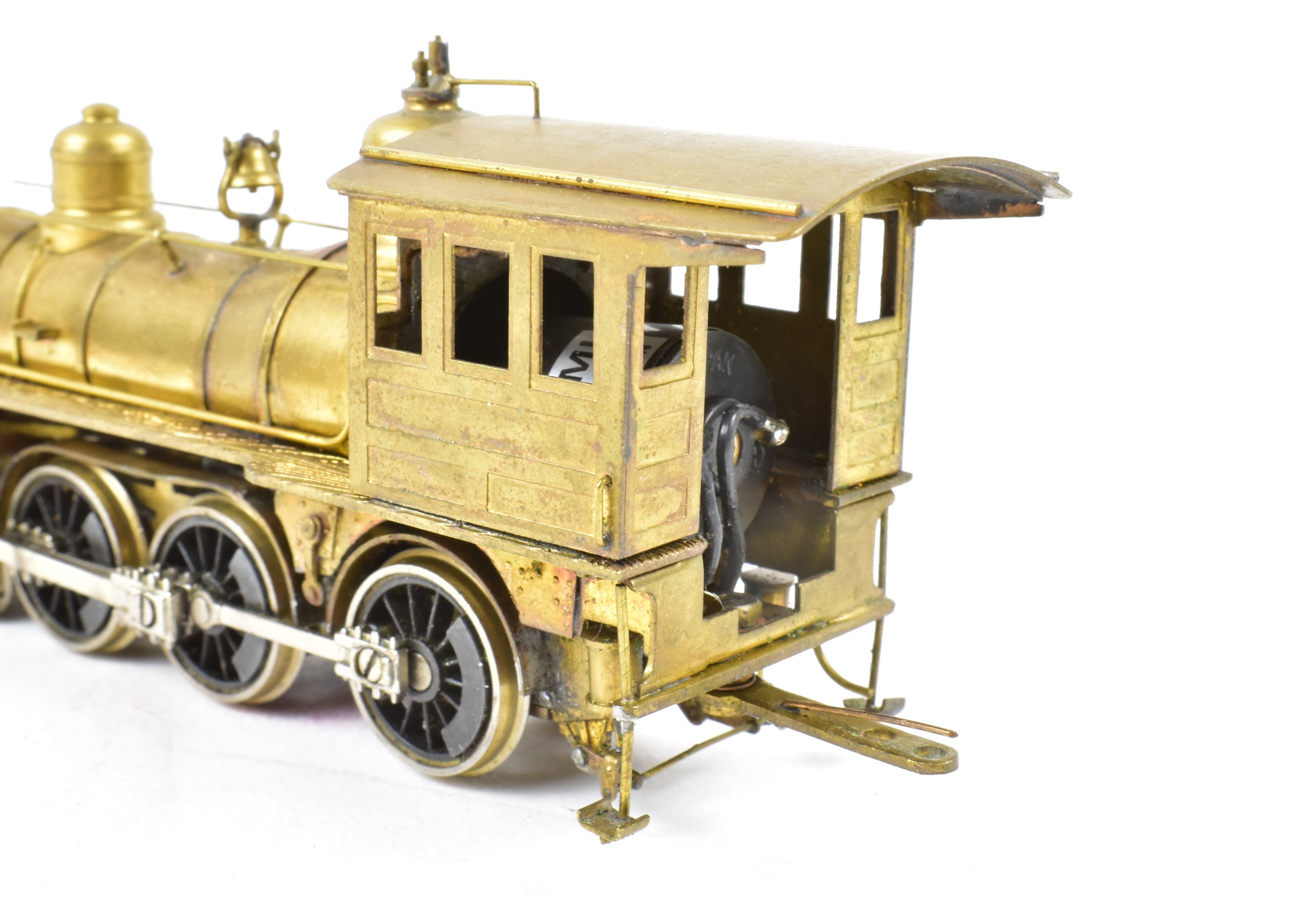 HO Scale Brass Model Train - Model Engineering Works Colorado Midland 4-6-0 Ten Wheeler Locomotive with Upgraded Drive System
