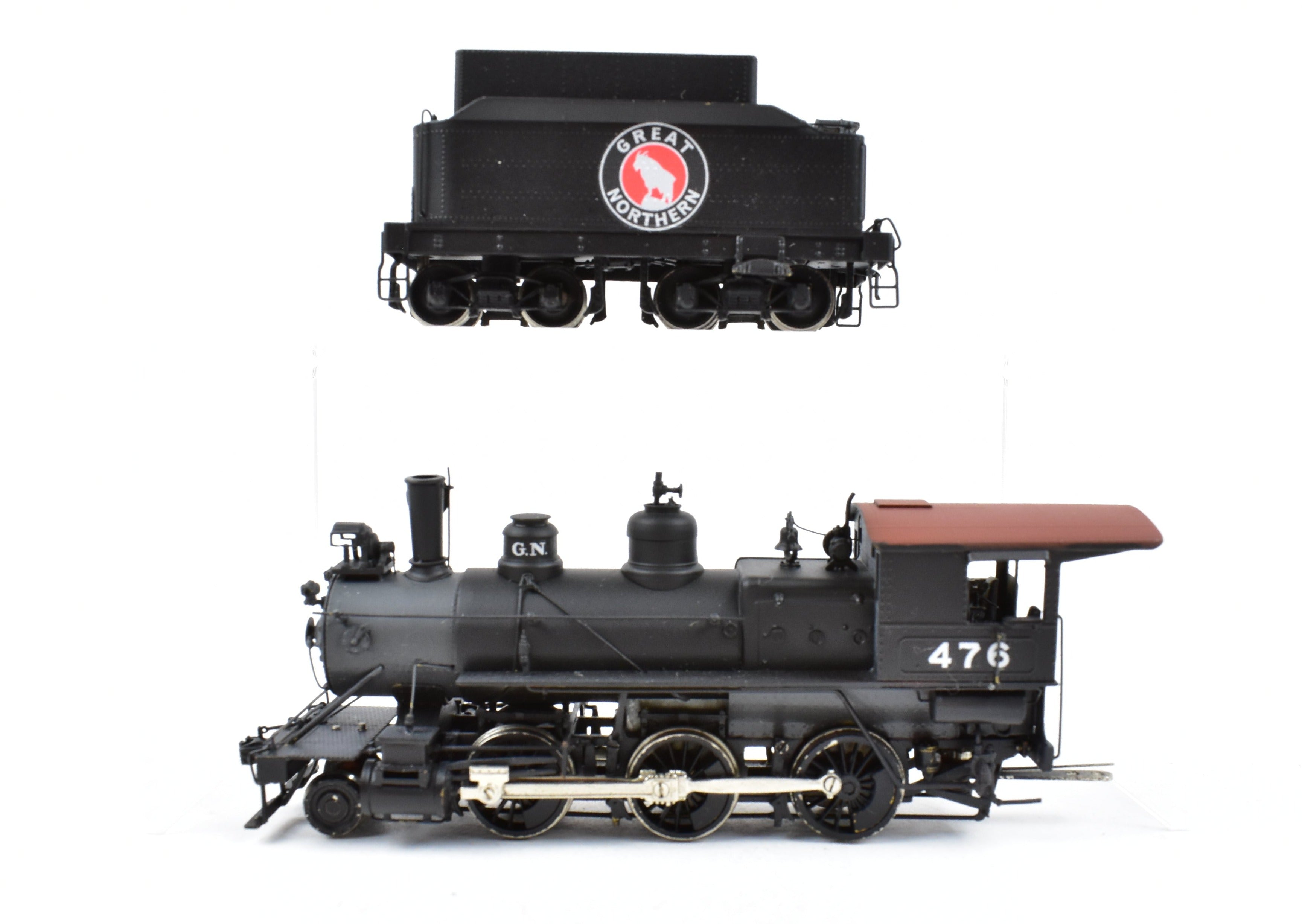 HO Scale Brass Great Northern 2-6-0 Sunset Model #476 Custom Painted