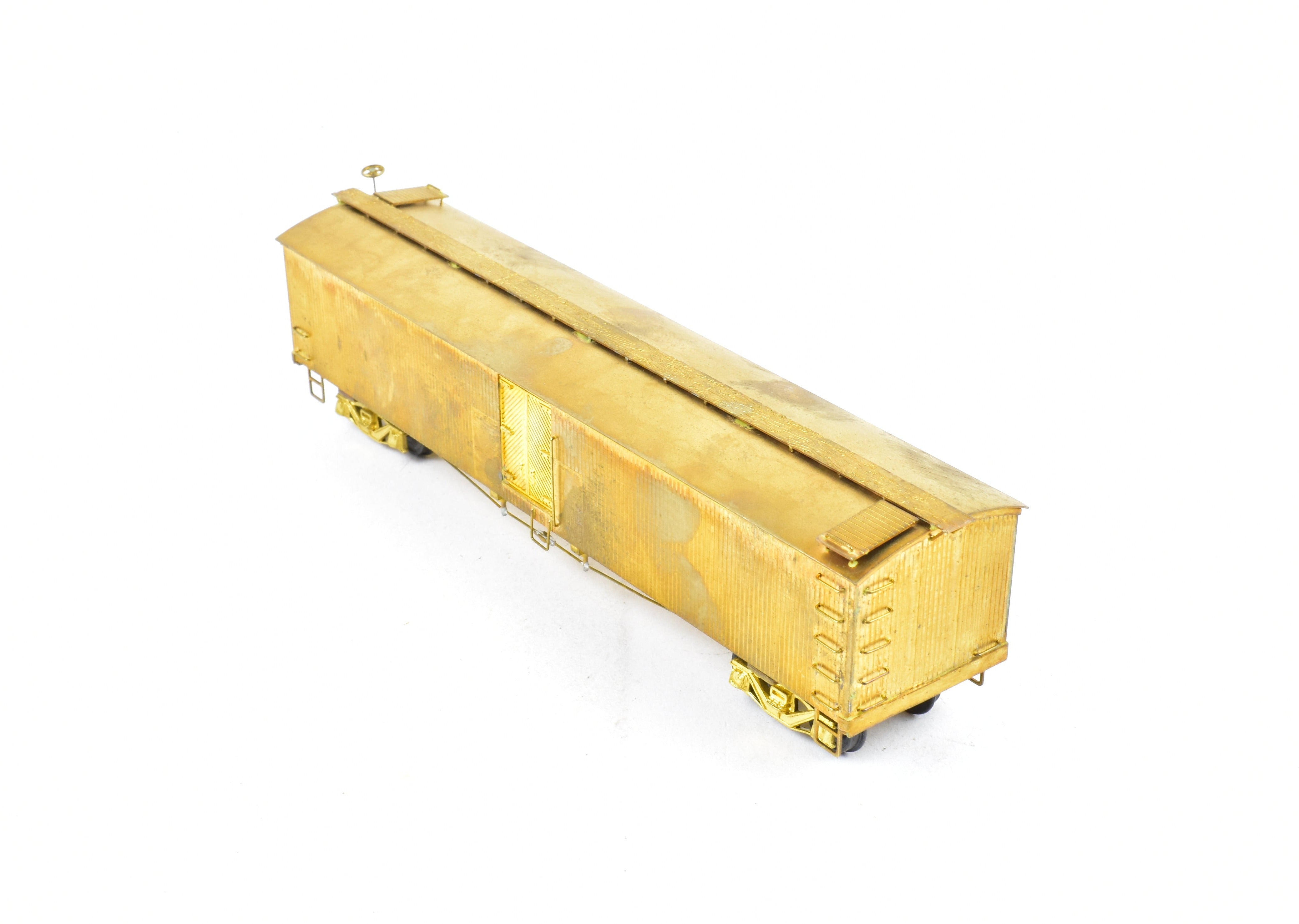 HO Scale Brass Nickel - Plated New York Ontario & Western Milk Car Model