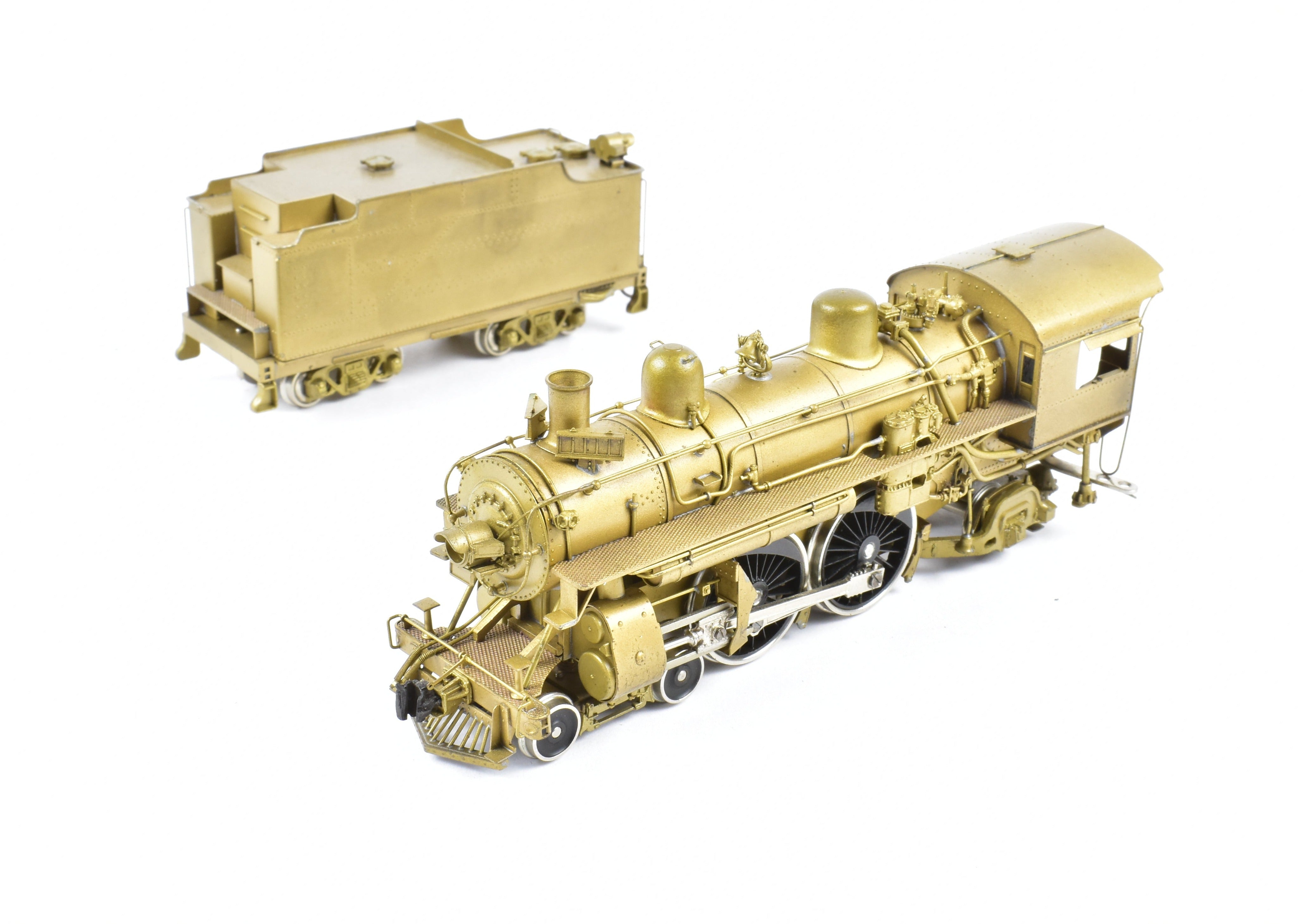 HO Scale Brass Pacific Fast Mail (PFM) Model Train - G. O. Model Works Southern Pacific A-3 4-4-2 Locomotive Replica