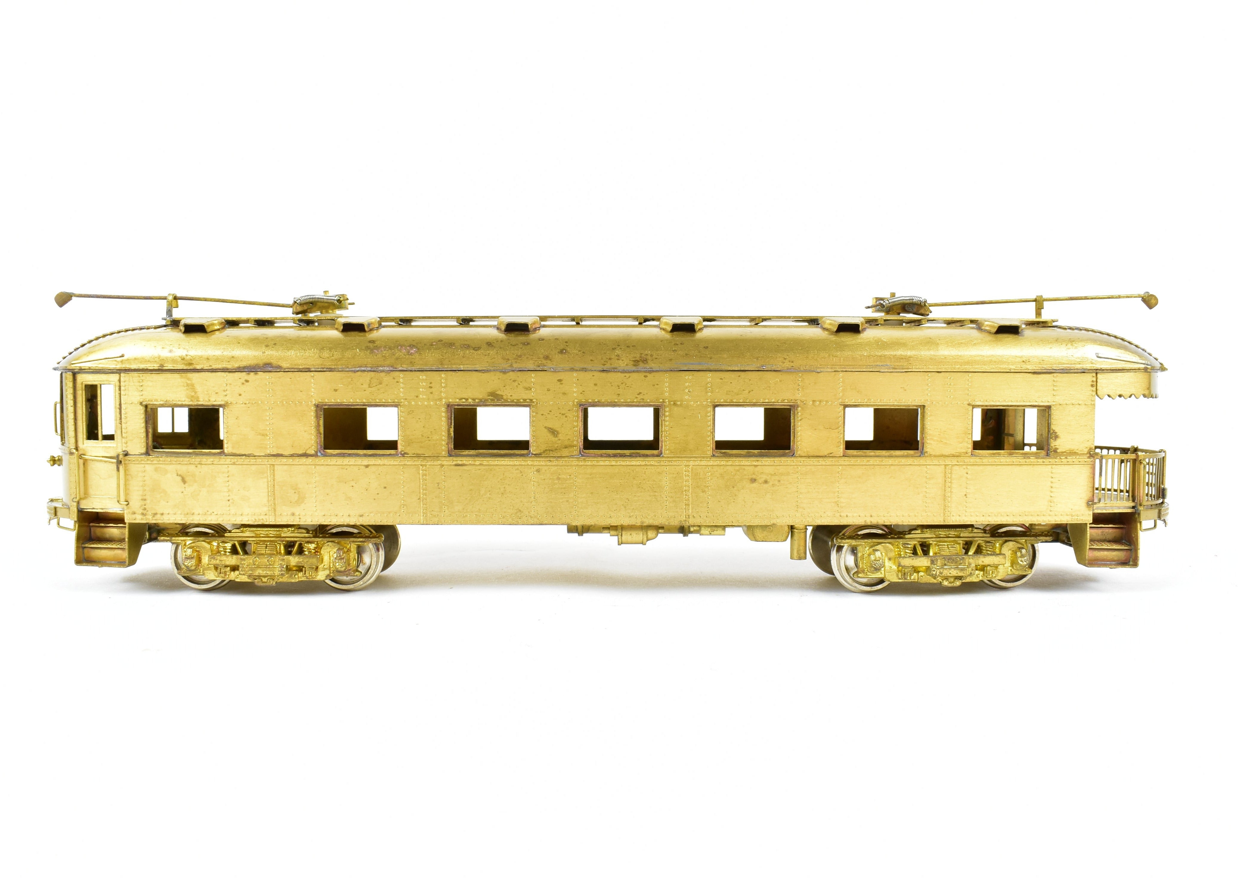 1978 HO Brass MTM Midwest Trolley Museum CNS&M North Shore Line No. 410 Parlor Observation Unpowered Trailer