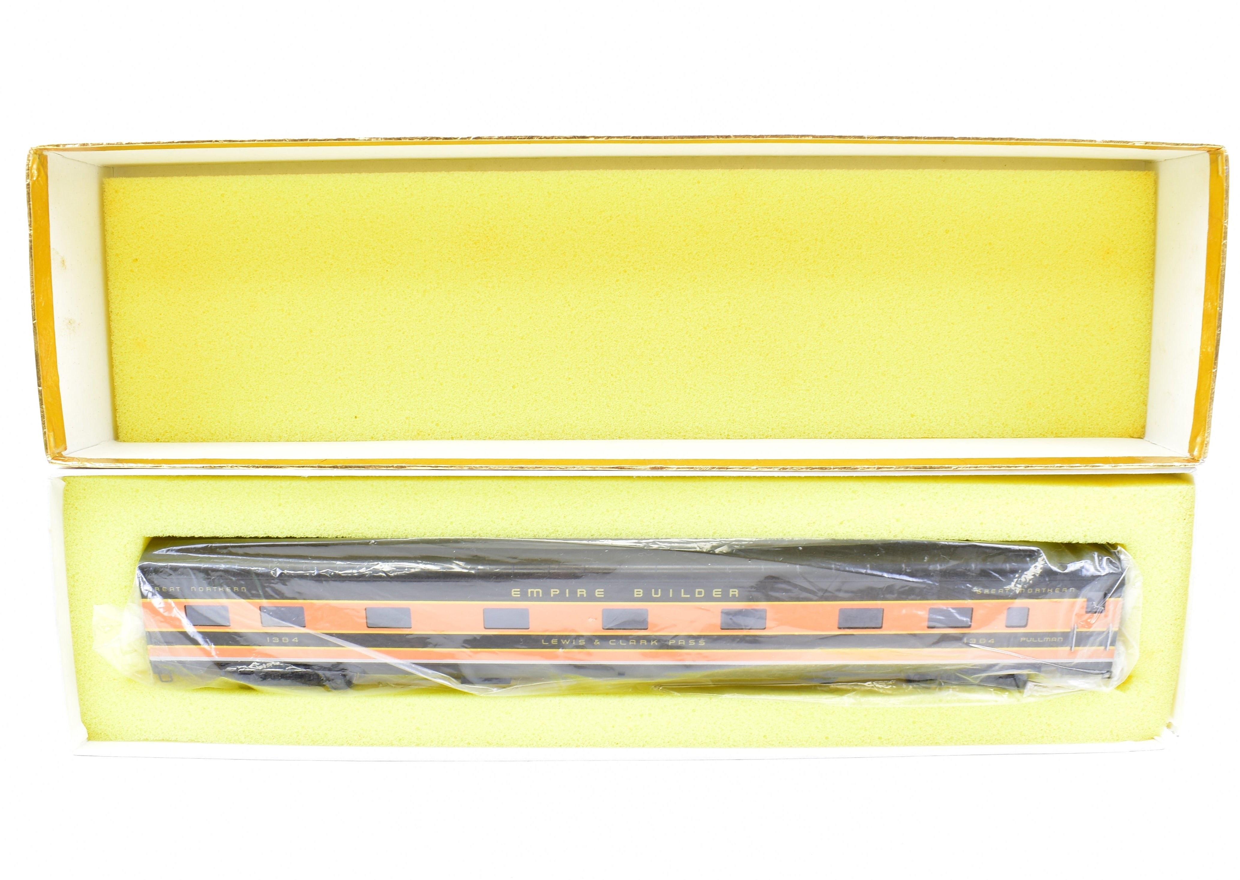 HO Brass Oriental GN - Pro-Painted Great Northern Streamlined Empire Builder Sleeper 1370 - 1384