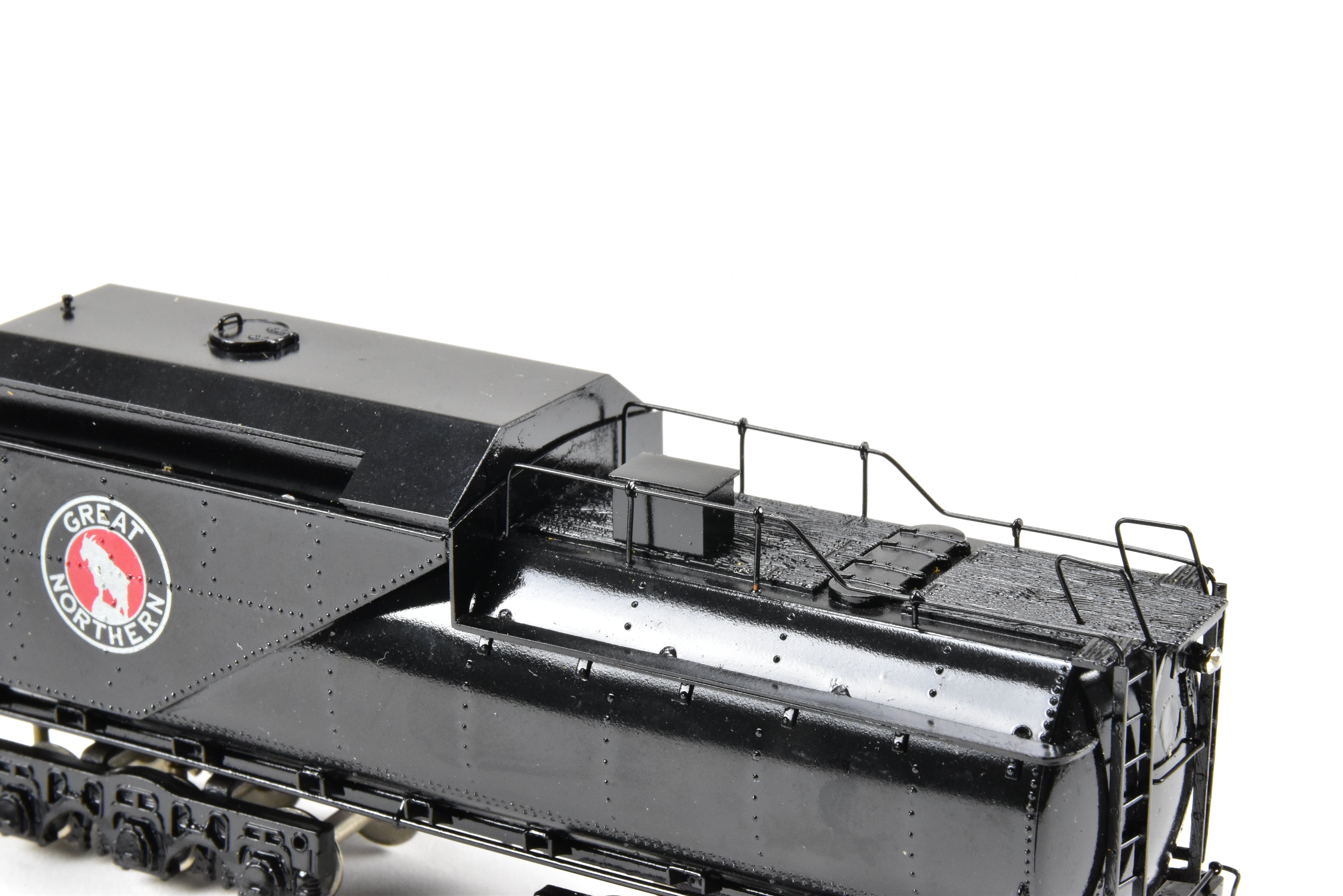 HO Scale Brass PFM - Tenshodo GN - Great Northern 2-6-8-0 Class M-2 Model Locomotive 1964 Run with Can Motor Upgrade and Professional Paint Job No. 1975