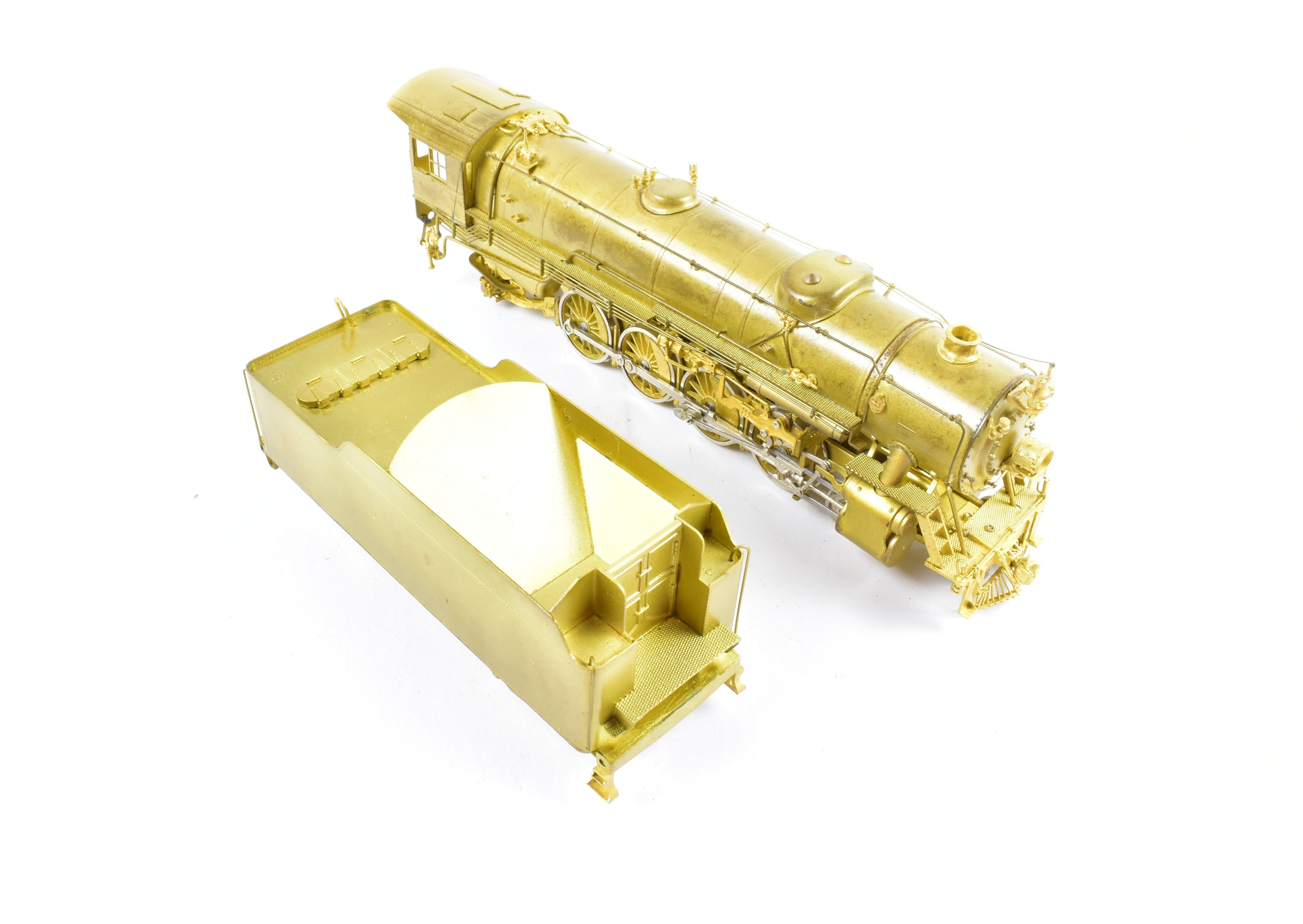 HO Scale Brass Model of Sunset Models' USRA (United States Railway Administration) Heavy 4 - 8 - 2 Mountain Locomotive