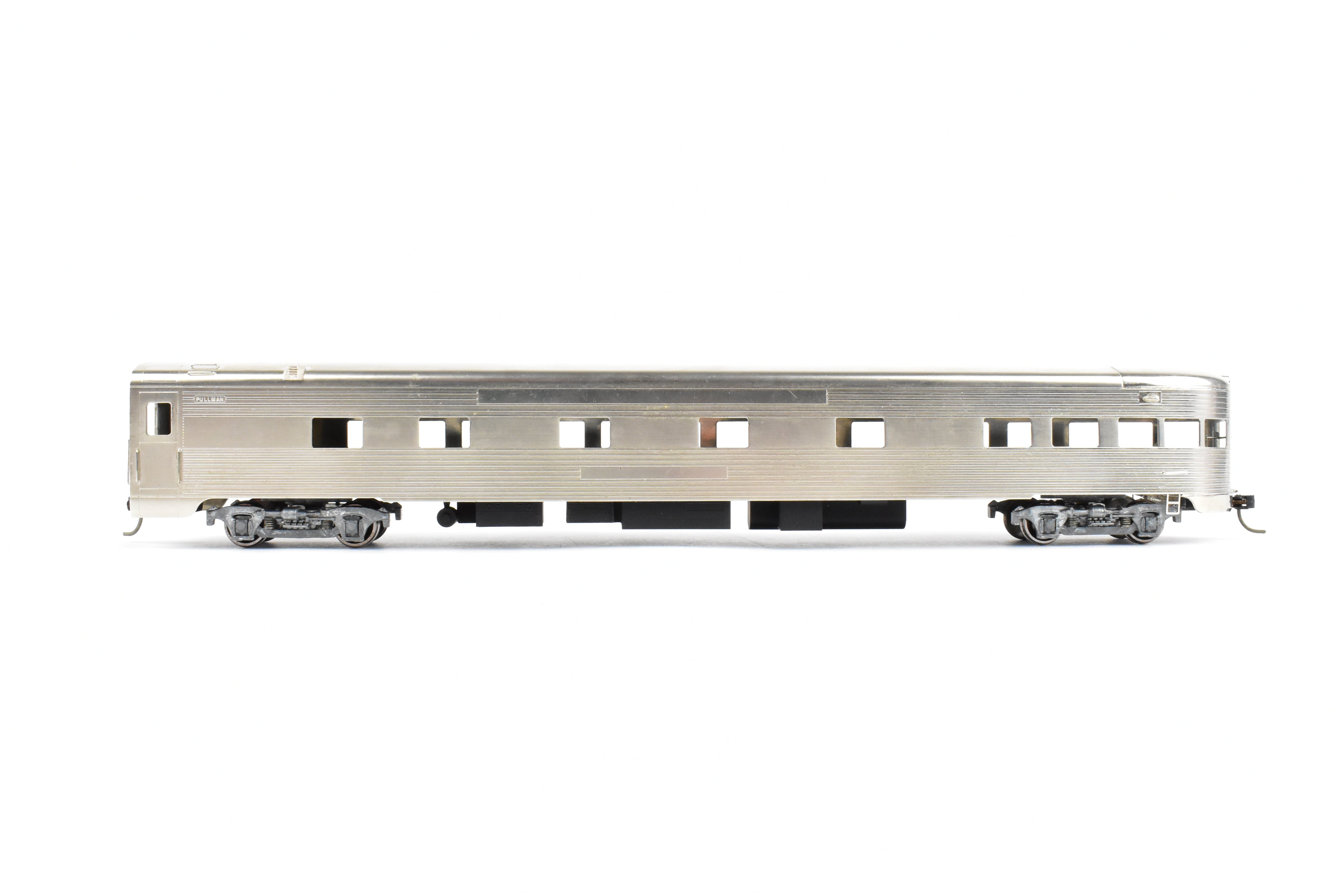 HO Brass Lambert ATSF Santa Fe Vista Series Lounge - Observation Car with Central Valley Trucks