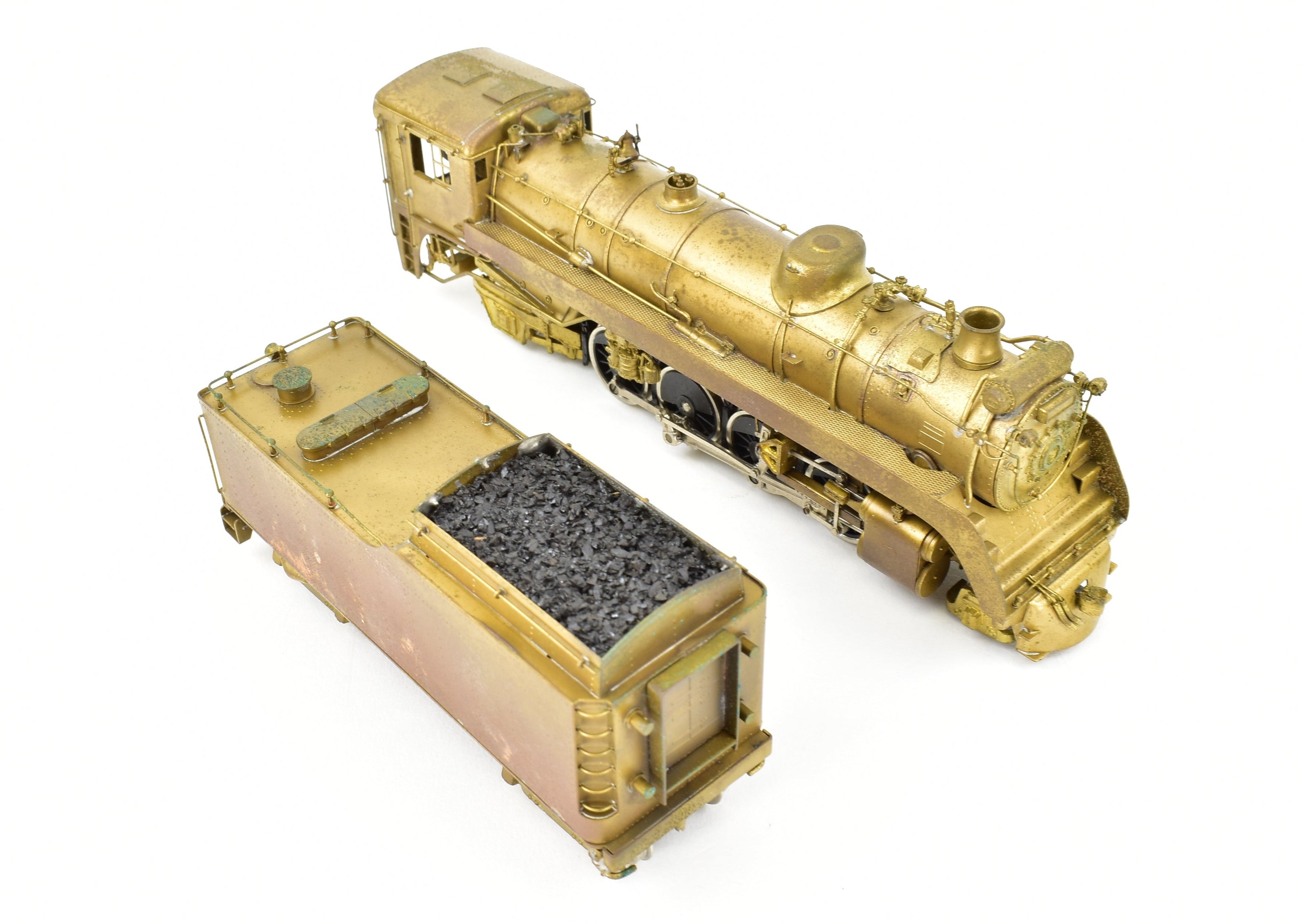 HO Scale Brass Pacific Fast Mail (PFM) Model Train - Toby CPR - Canadian Pacific Railway 2-8-2 Class P-2J Mikado Locomotive