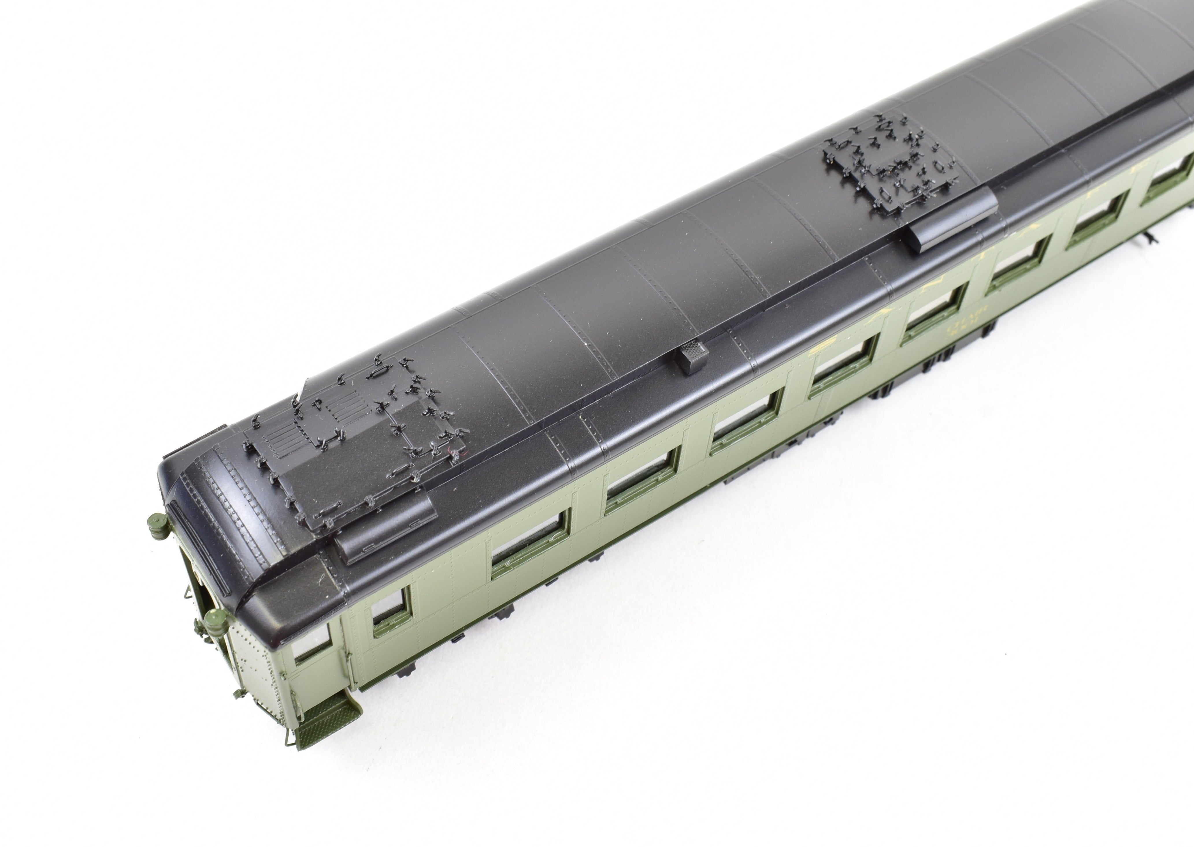 HO Scale Brass ATSF - Santa Fe 3000 Series Heavyweight Chair Car FP
