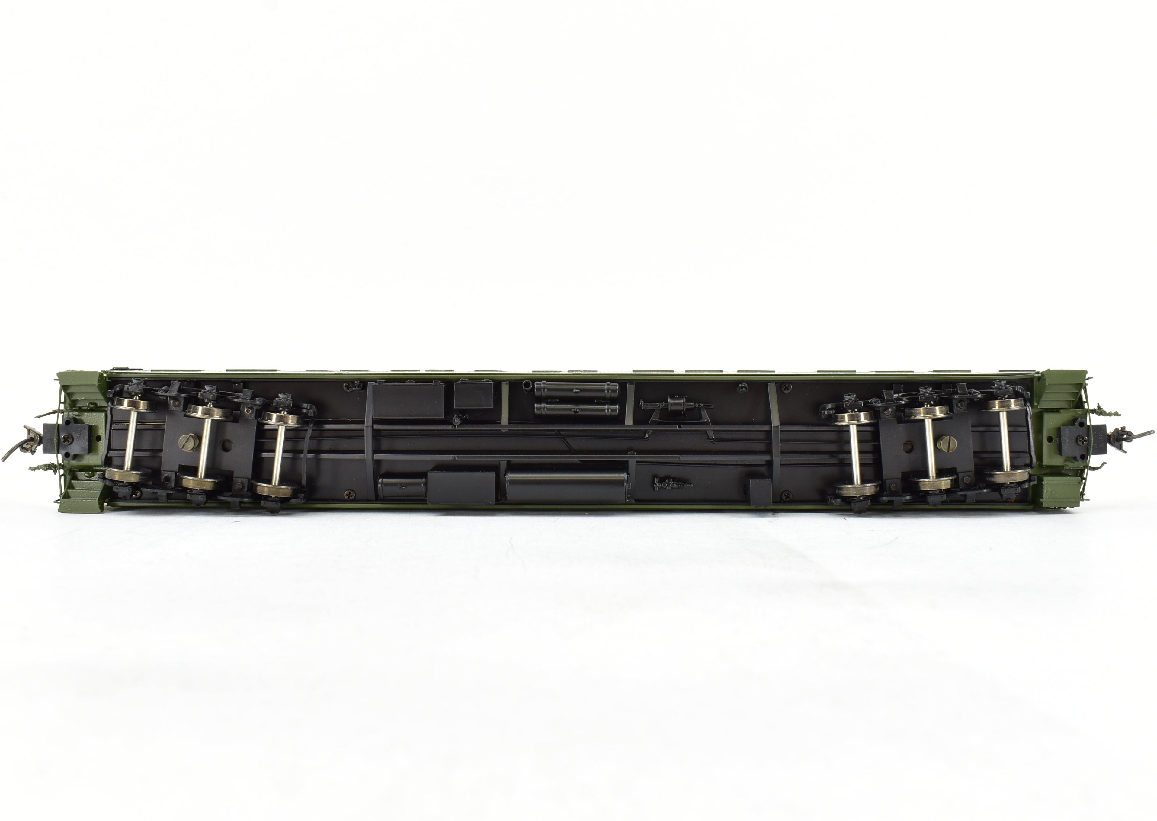HO Scale Brass ATSF - Santa Fe Heavyweight Business Car #9 Factory Painted by Pecos River