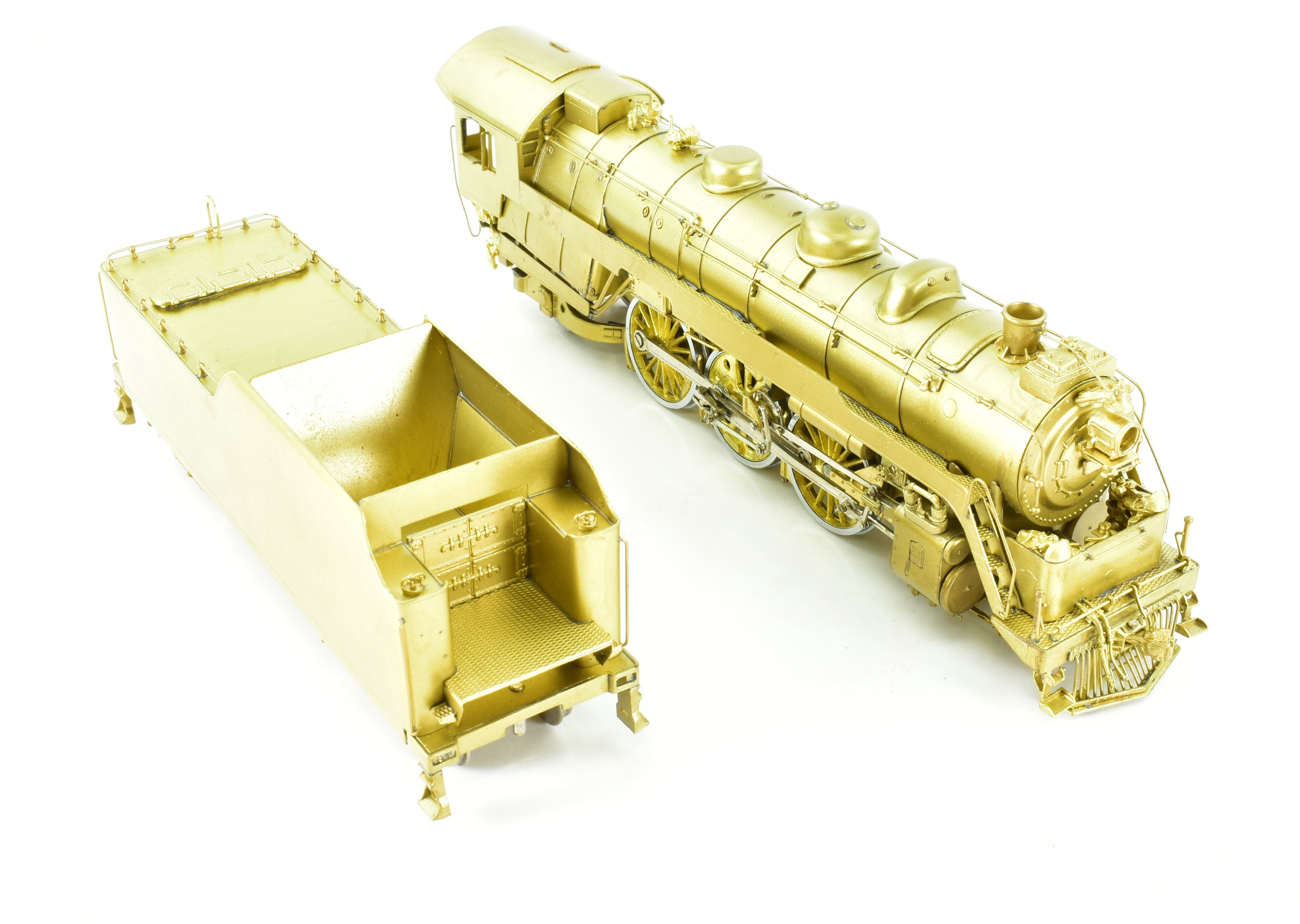 HO Scale Brass Model Train - NJ Custom Brass Reading Class G - 3 4 - 6 - 2 Pacific Locomotive