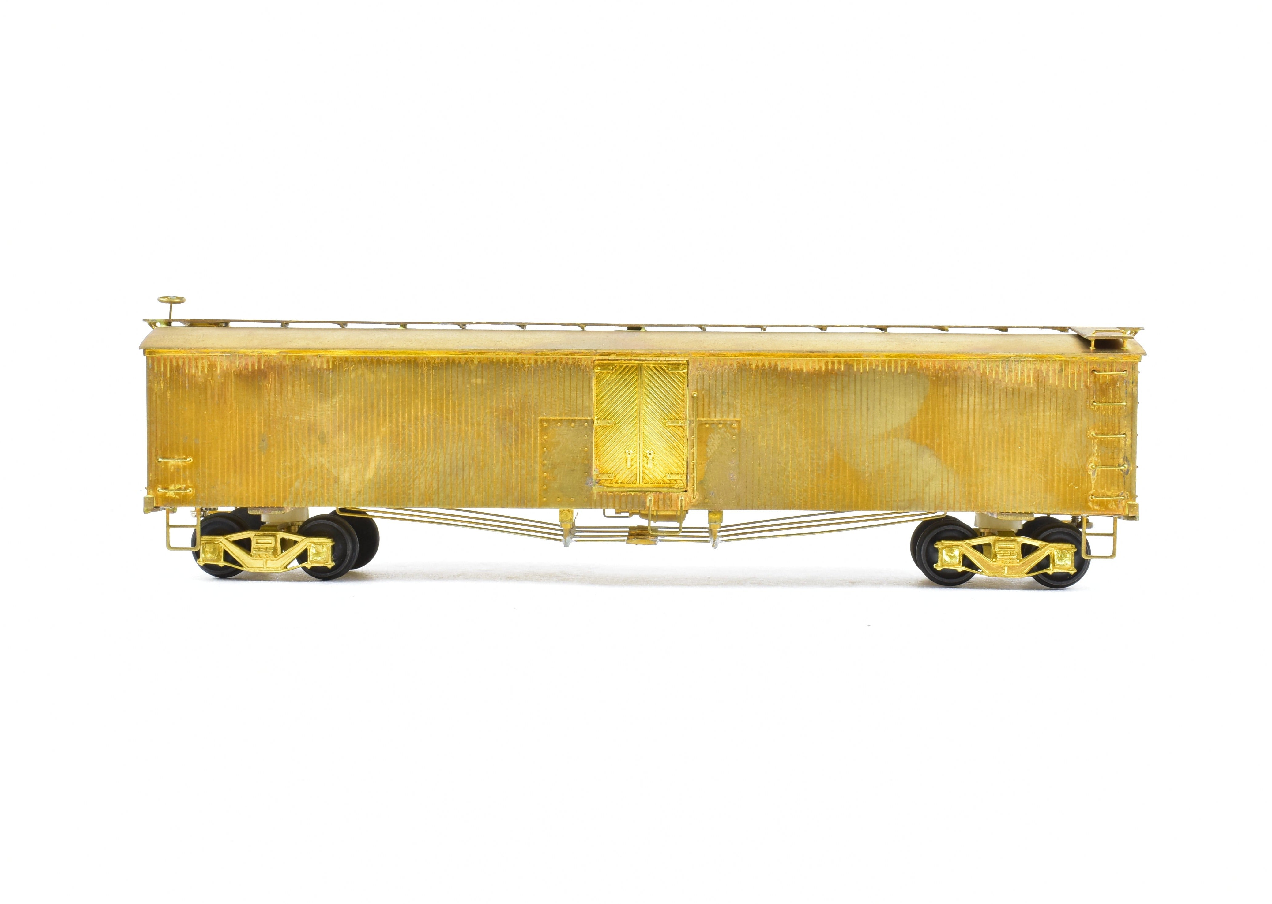 HO Scale Brass Nickel - Plated New York Ontario & Western Milk Car Model