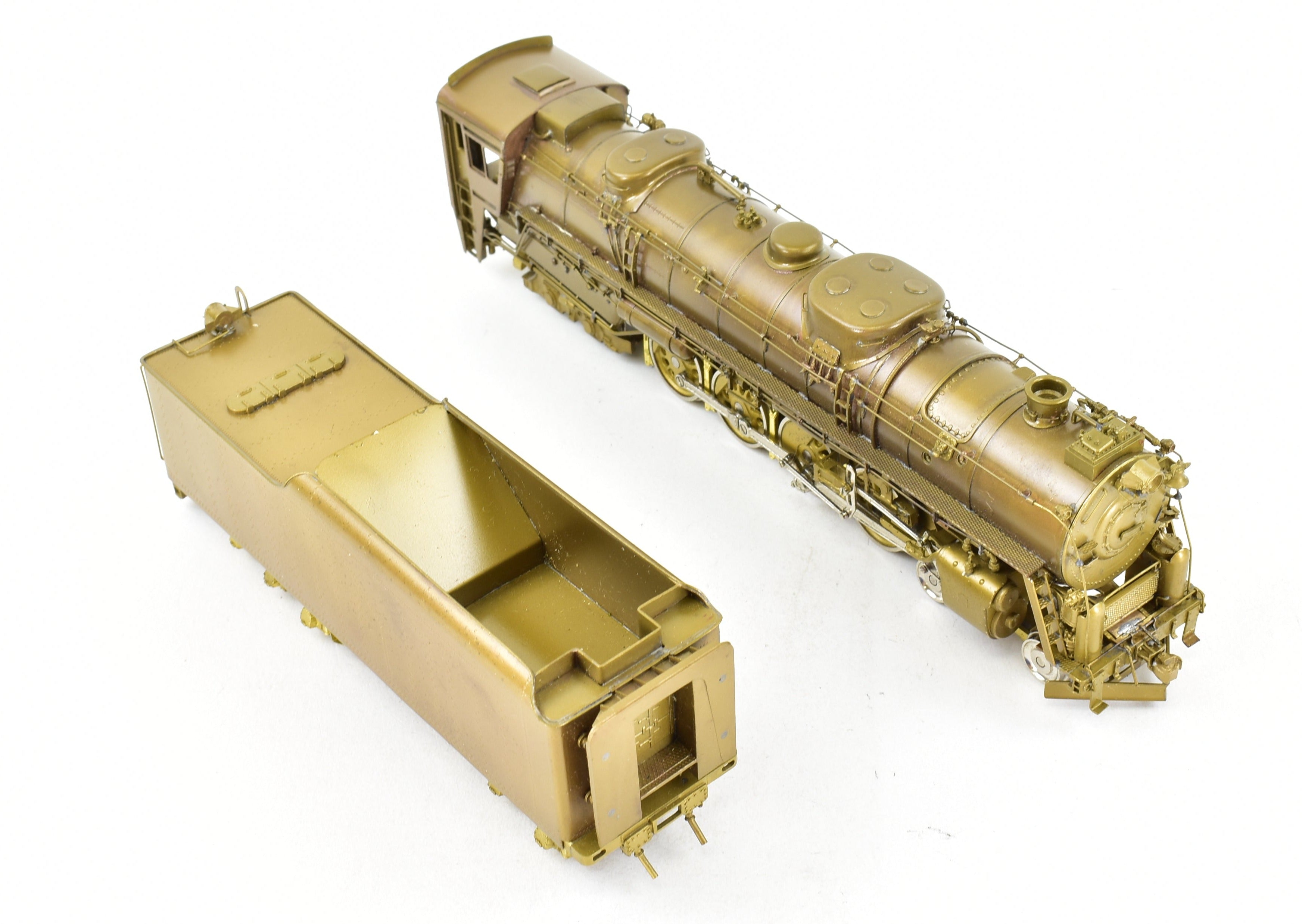 HO Scale Brass Model Train - SKI WM Western Maryland 4-8-4 J-1 Potomac Steam Locomotive Model