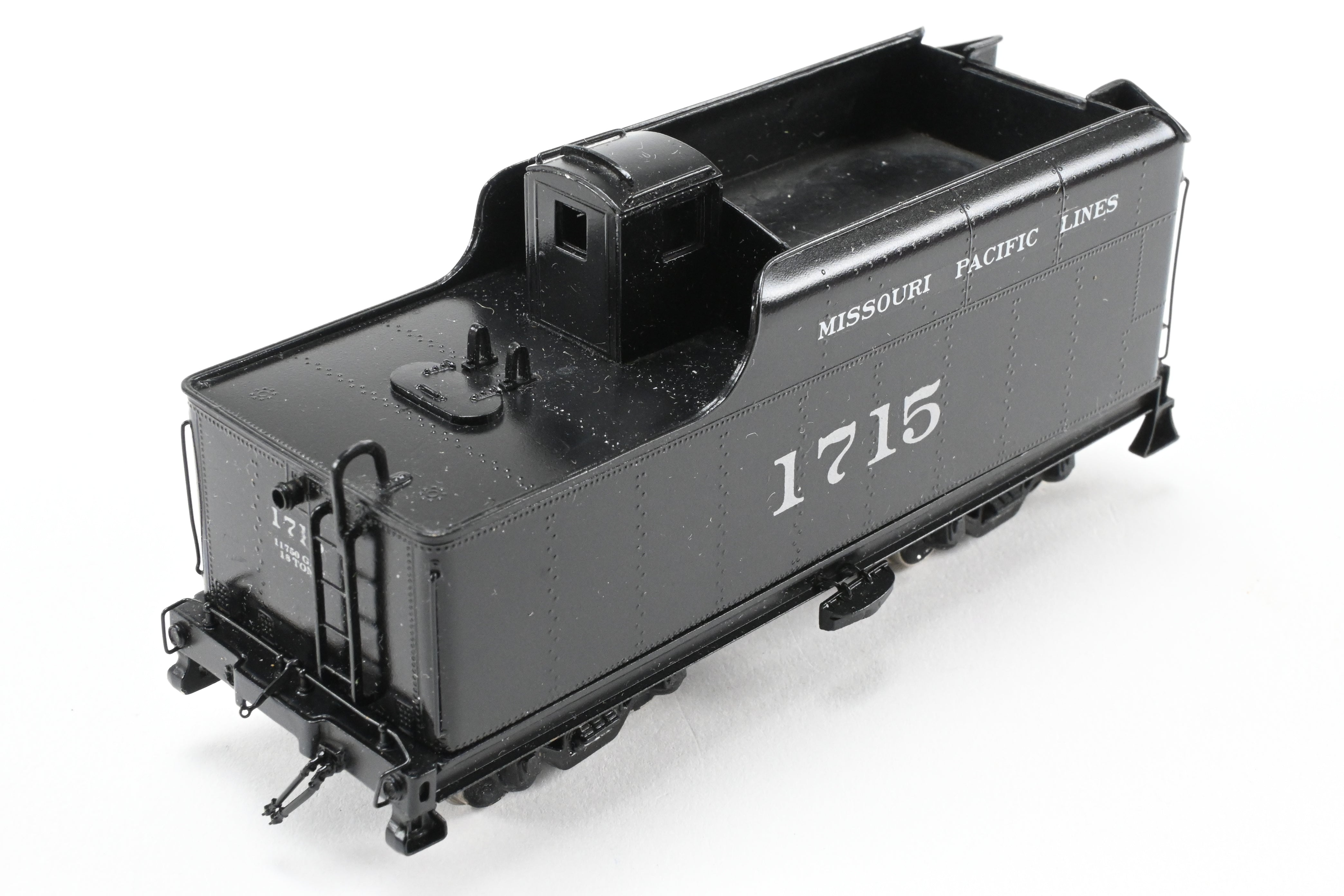 HO Scale Brass Missouri Pacific 2-10-2 Steam Locomotive Tender Model No. 1715 by Sunset Models - Tender Only