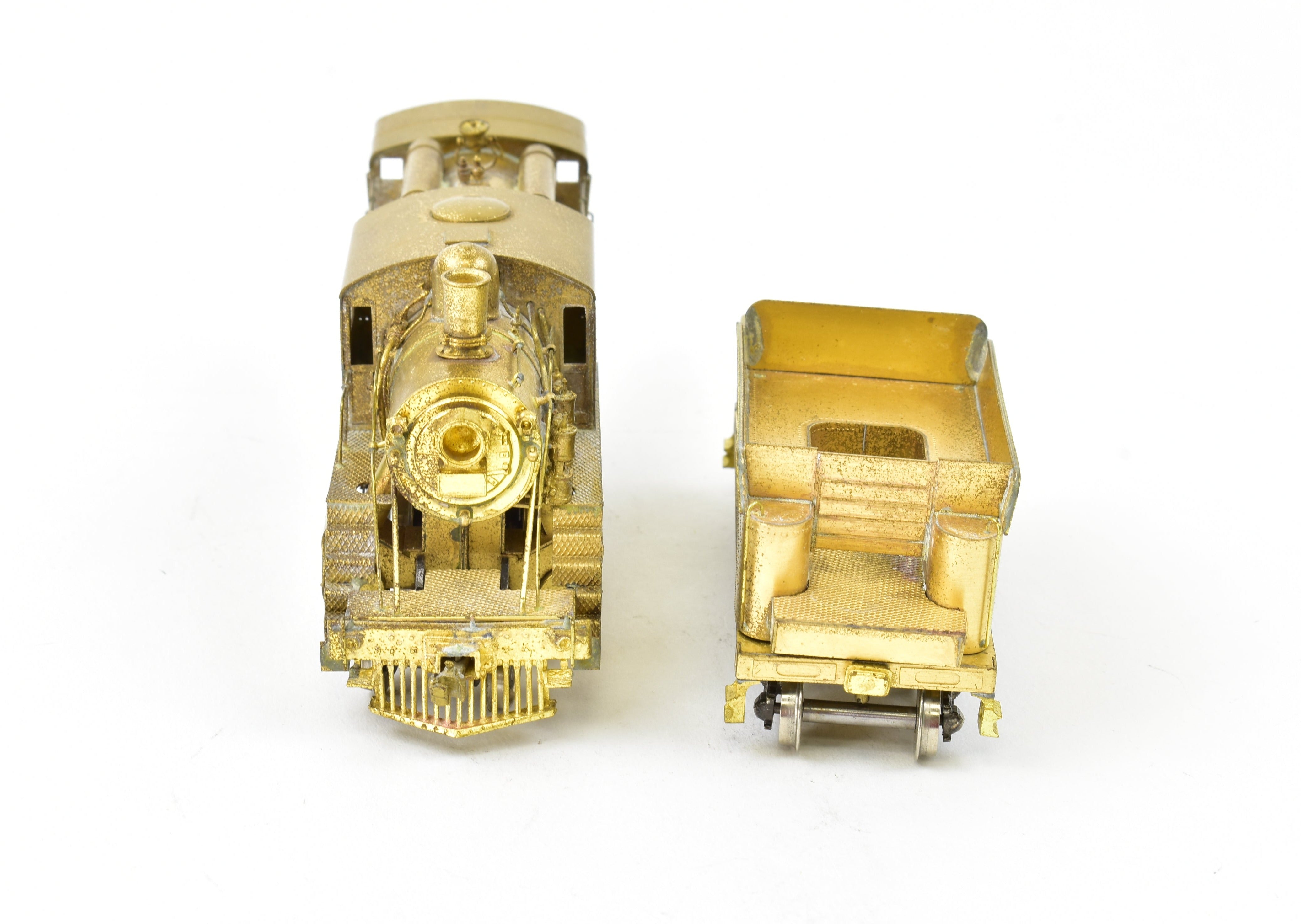 HO Scale Brass Nickel Plate Products (NPP) - New York Ontario & Western Class U 2-6-0 Mogul Camelback Model Train without Original Box