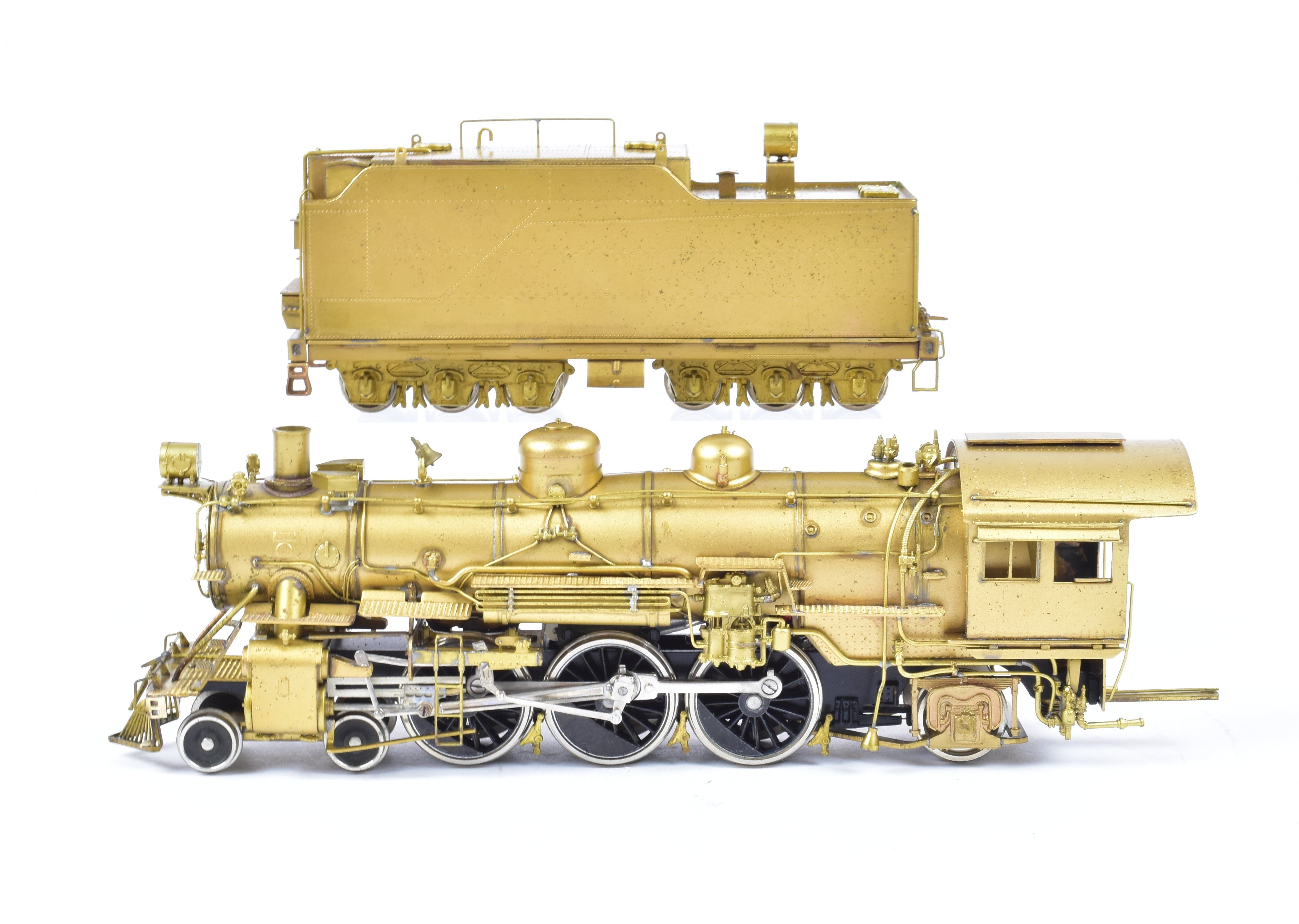 High - Quality HO Scale Brass Pacific Fast Mail Locomotive Model - Fujiyama ATSF Santa Fe 4 - 6 - 2 Class 1337 Pacific