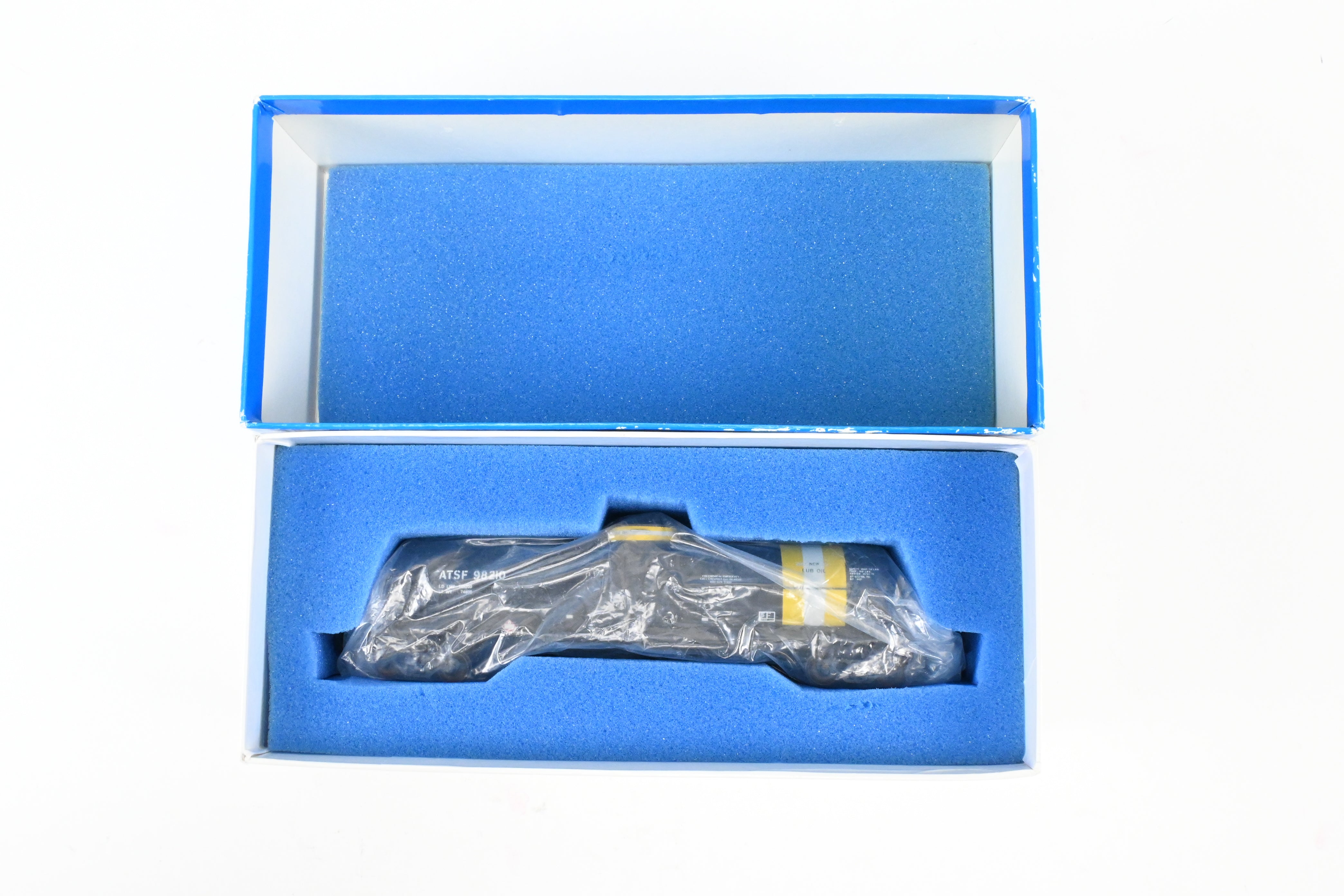 High - Quality HO Scale Brass Pecos River Brass ATSF - Santa Fe Tk - M Tank Car with CP Number 98210
