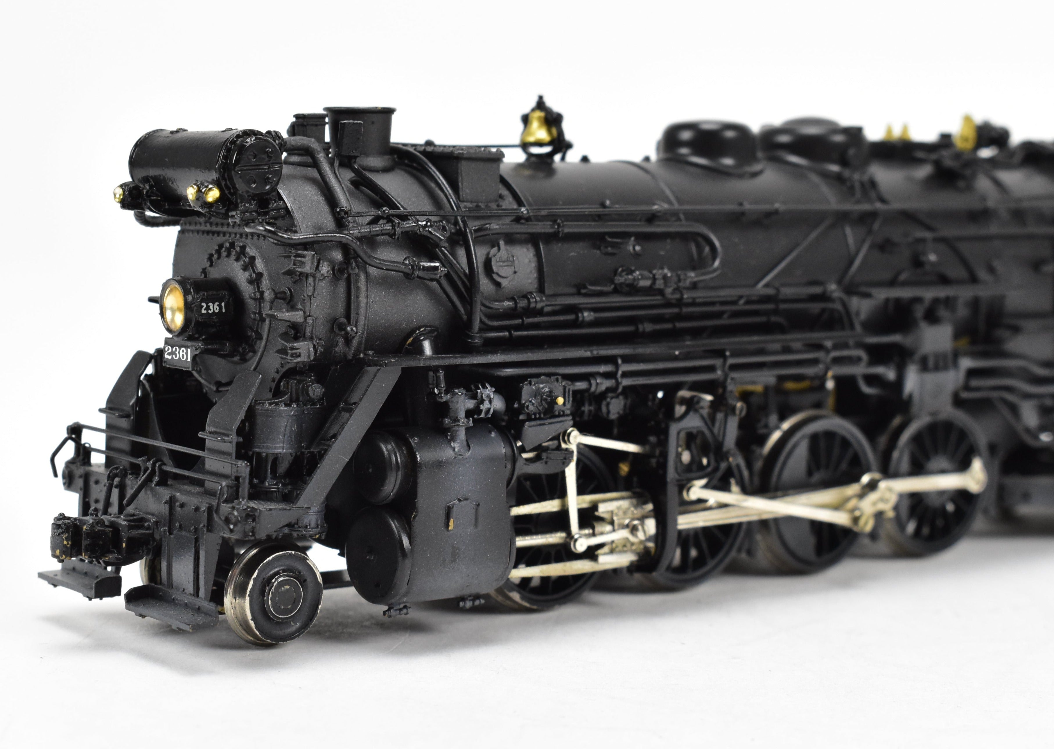 High - Quality HO Scale Brass PFM SKI NYC New York Central H - 10b 2 - 8 - 2 Model Locomotive with Professional Paint No. 2361