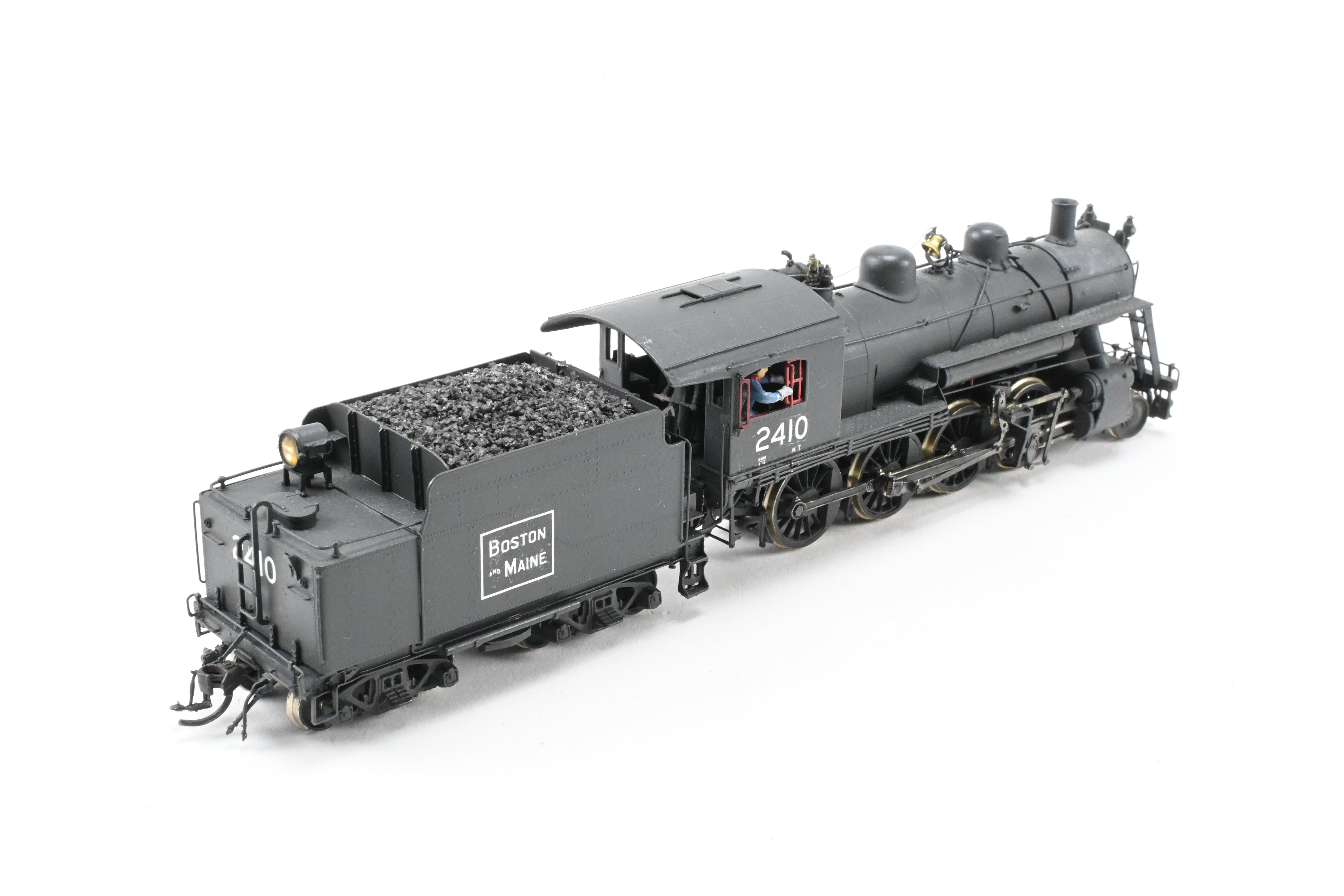 HO Brass NERS B&M Class K - 7A 2 - 8 - 0 Consolidation CP No. 2410 Reboxed Model