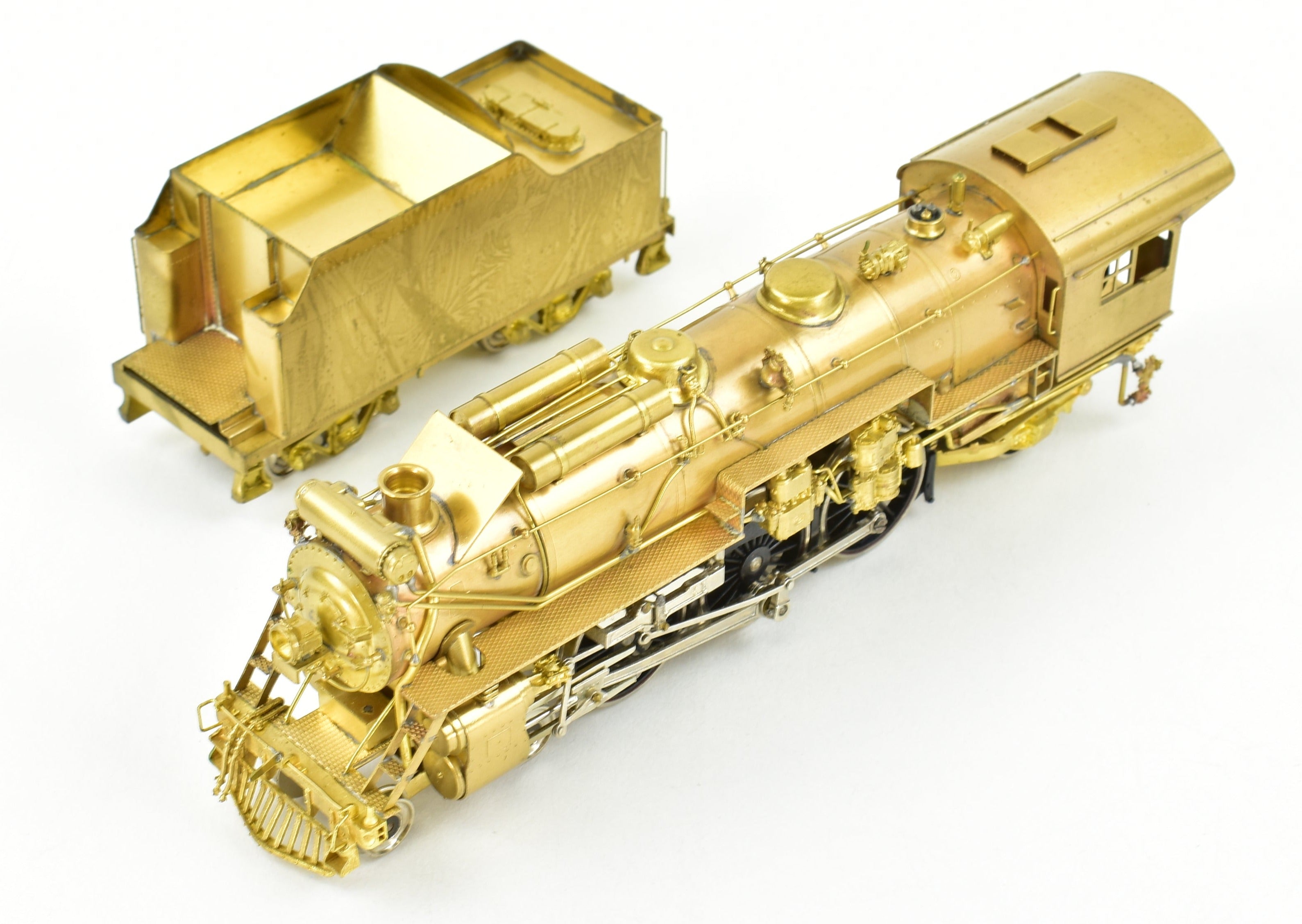 NJ Custom Brass HO Scale 4-6-2 Pacific Locomotive - New Haven I-4 Model