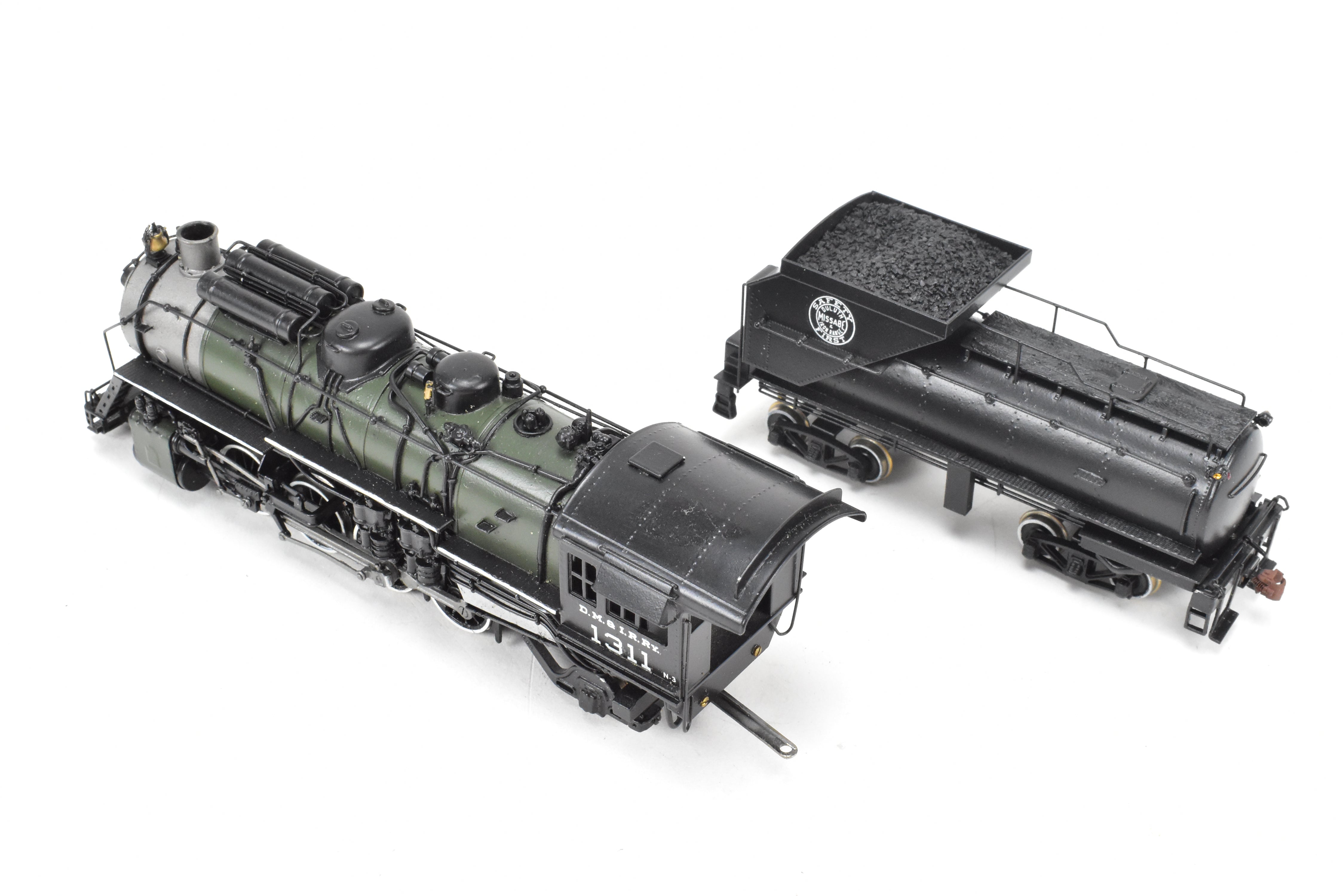 HO Brass NWSL DM&IR N-3 2-8-2 Class Model #1311 with Good Paint