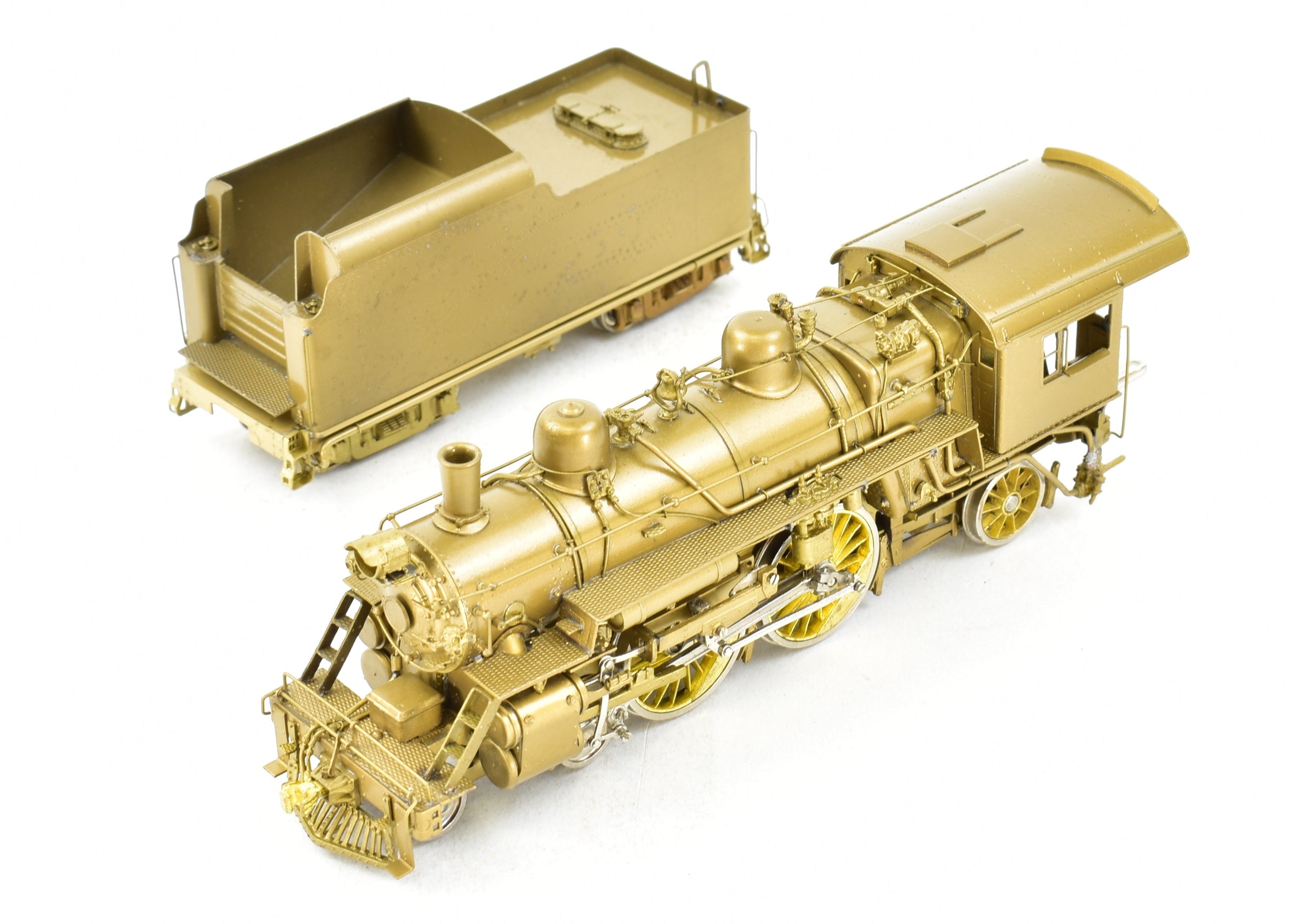 HO Scale Custom Brass Model Train - Baltimore & Ohio Class A-2 4-4-2 by Brass NJ Custom Brass