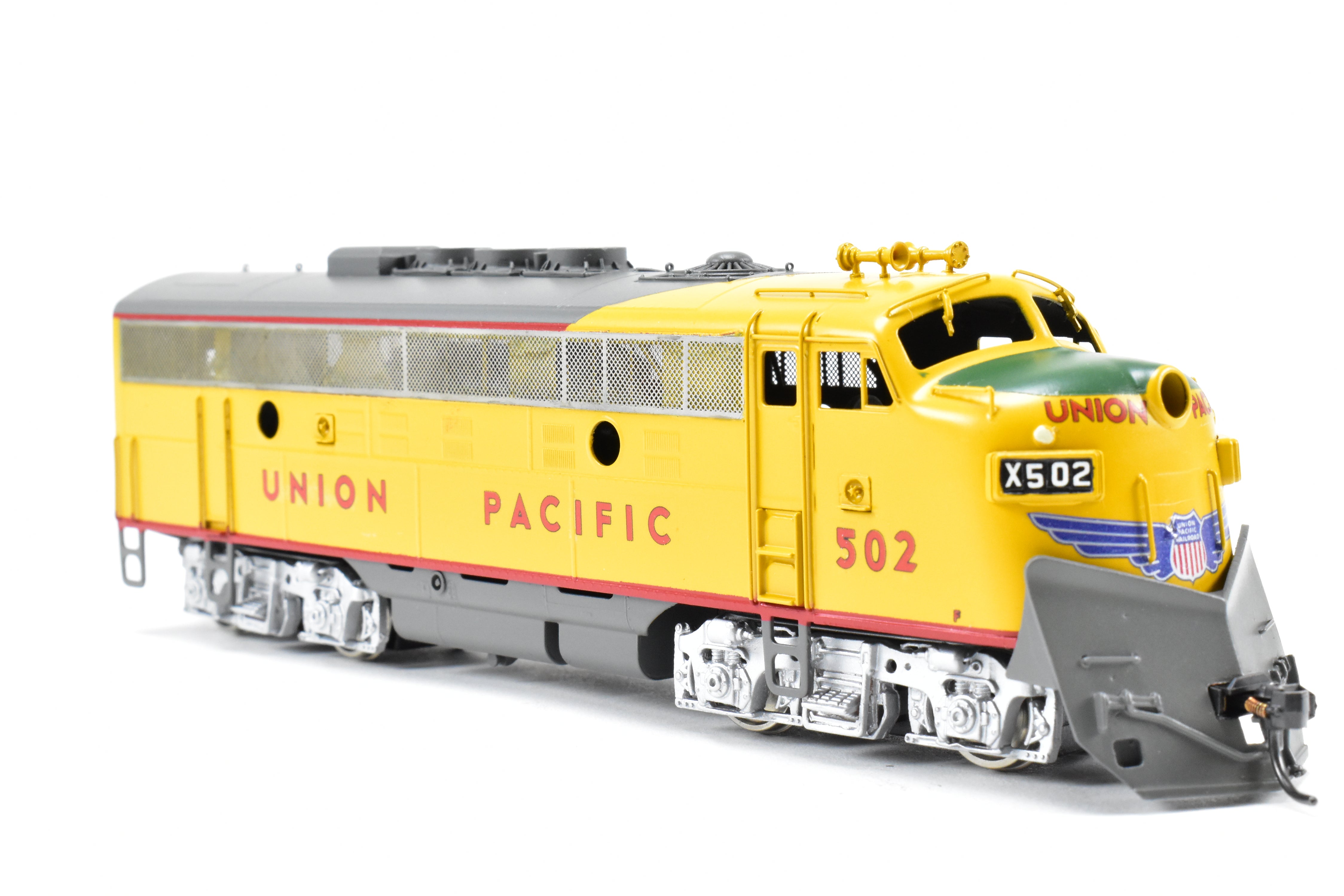 HO Brass Oriental Limited Union Pacific EMD F9MA Locomotive with Snowplow #502