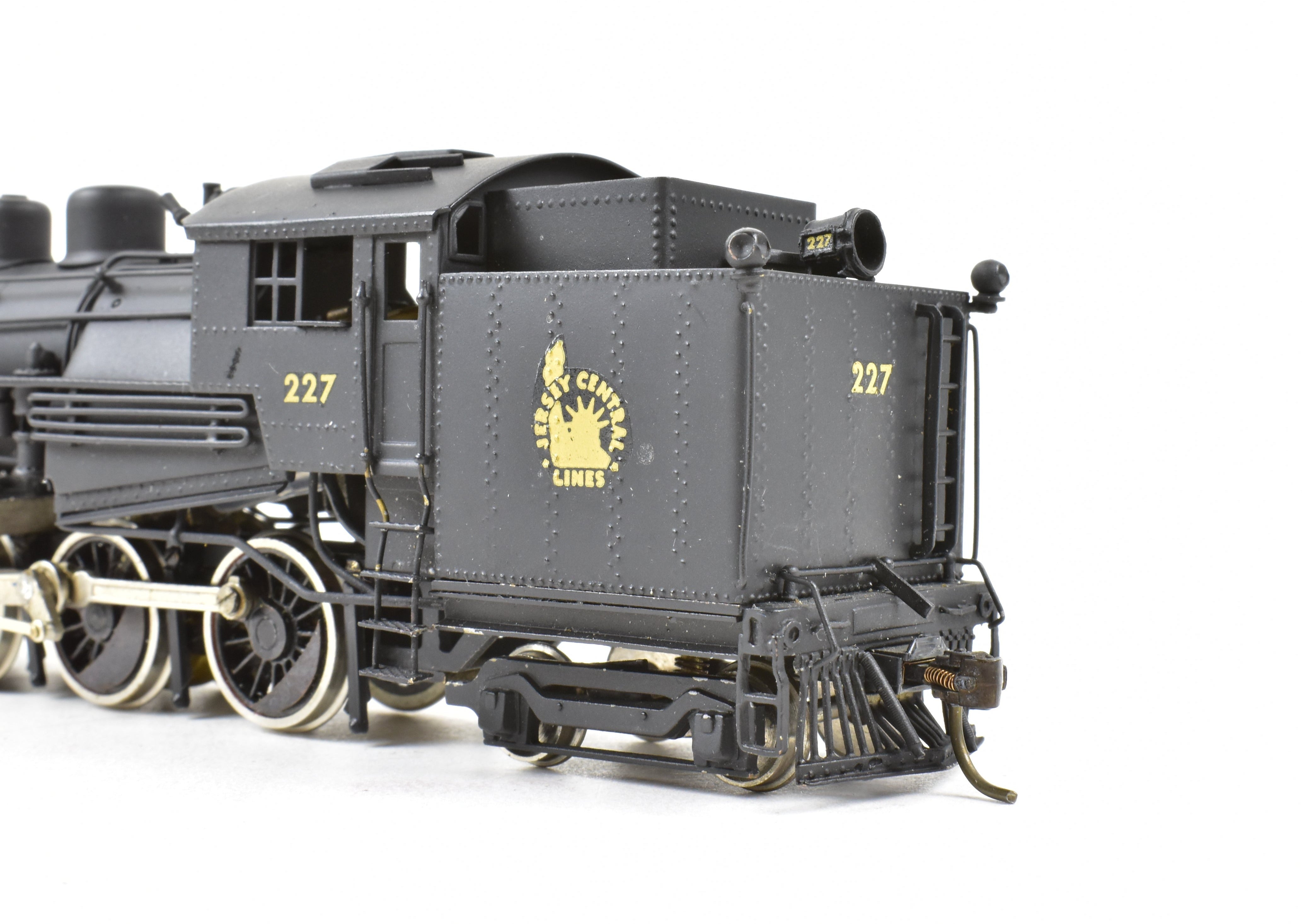 High - Quality HO Scale Brass Model Train of West CNJ - Central Railroad Of New Jersey 4 - 6 - 4T H - 1s with Custom Painting