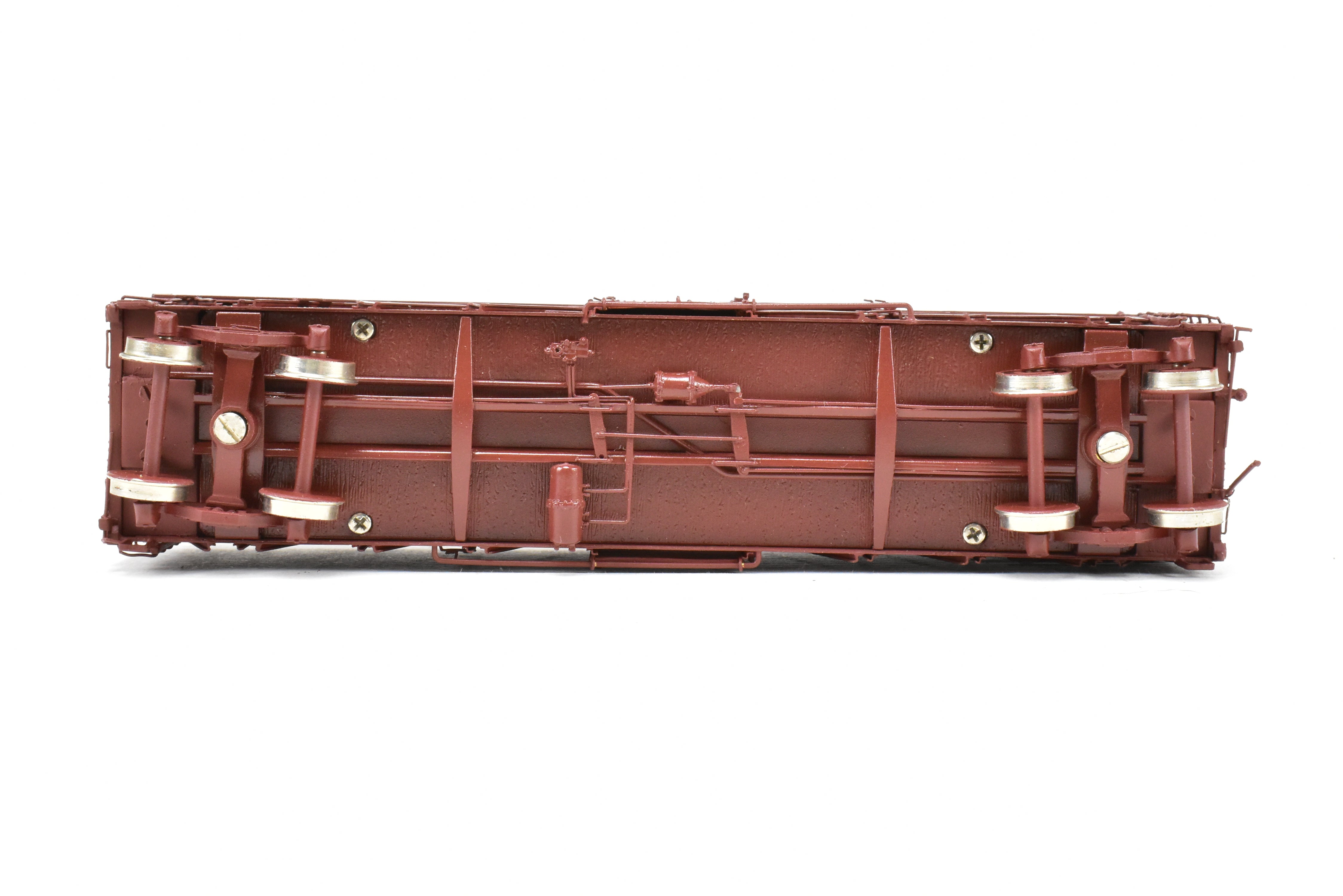 High - Quality HO Scale Brass Santa Fe SK - U Stock Car Model No. 60543 by Pecos River Brass for ATSF
