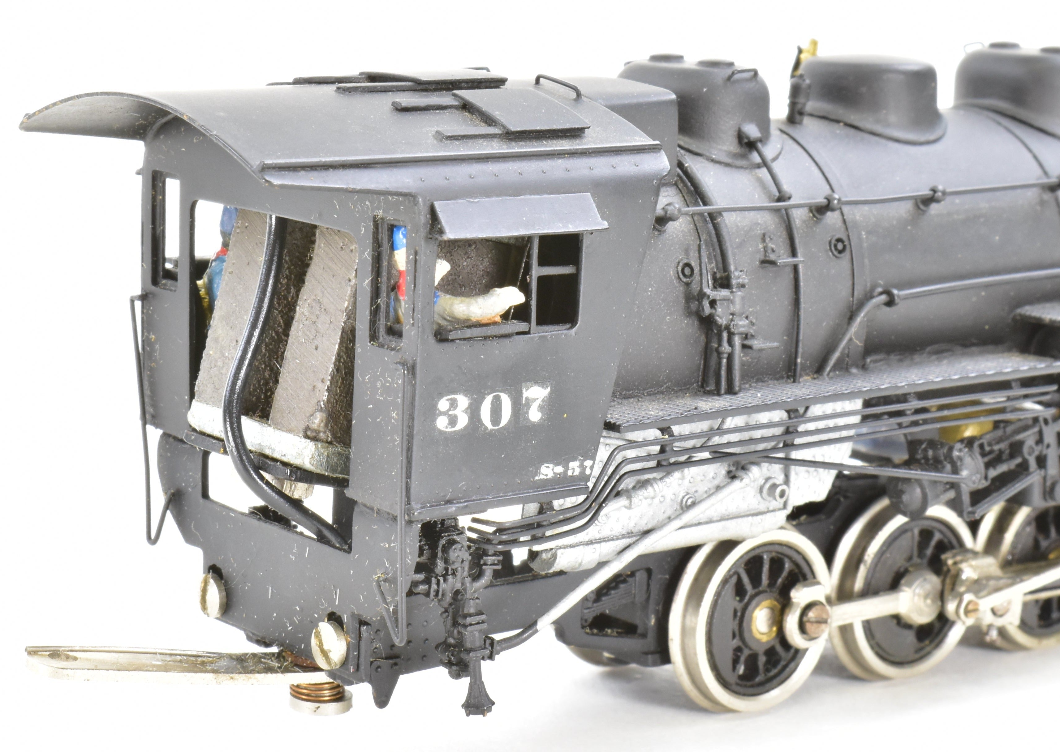 High - Quality HO Scale Brass PFM - Tenshodo CRI&P Rock Island 0 - 8 - 0 Switcher Locomotive Model, FP No. 307
