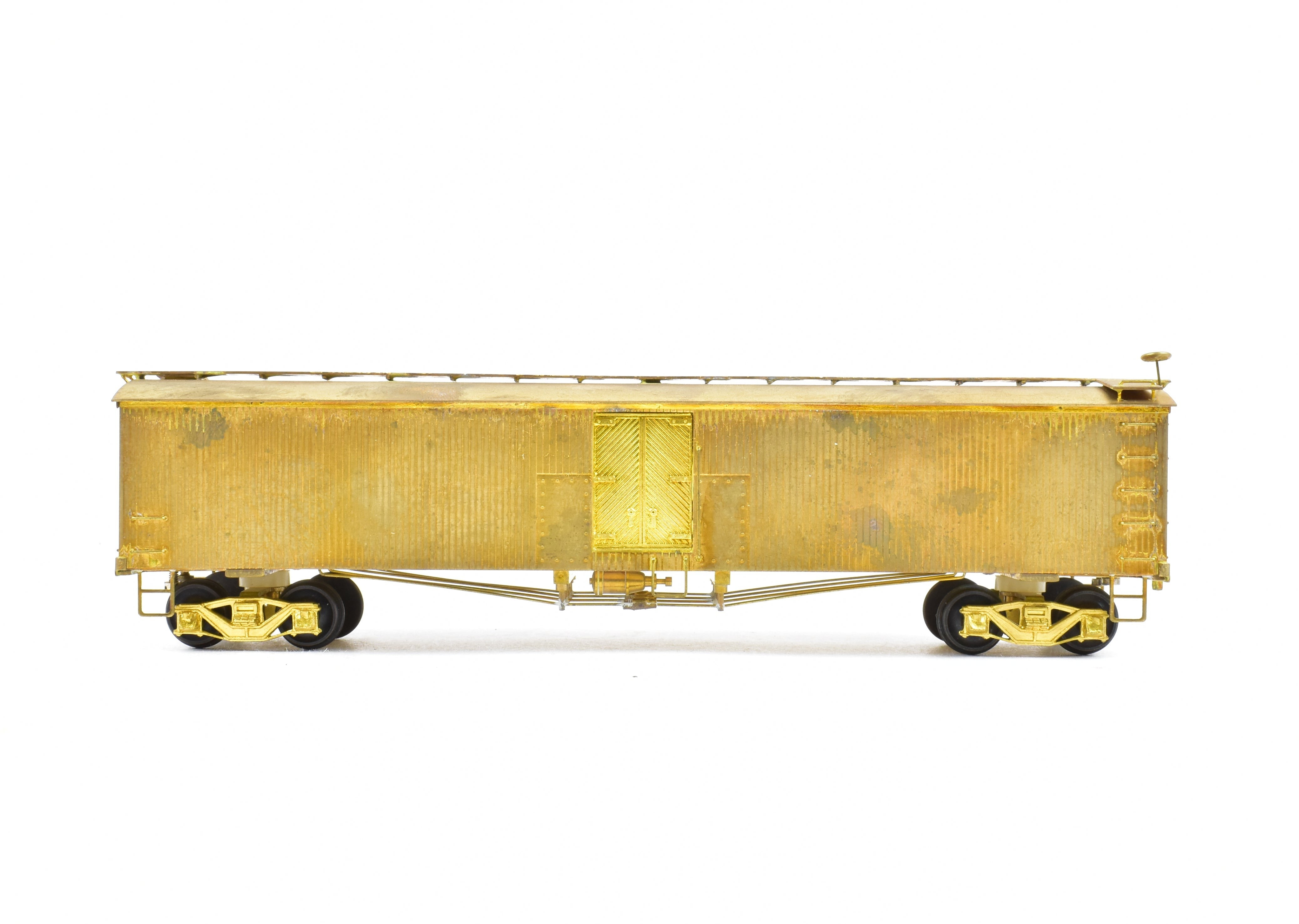 HO Scale Brass Nickel - Plated New York Ontario & Western Milk Car Model