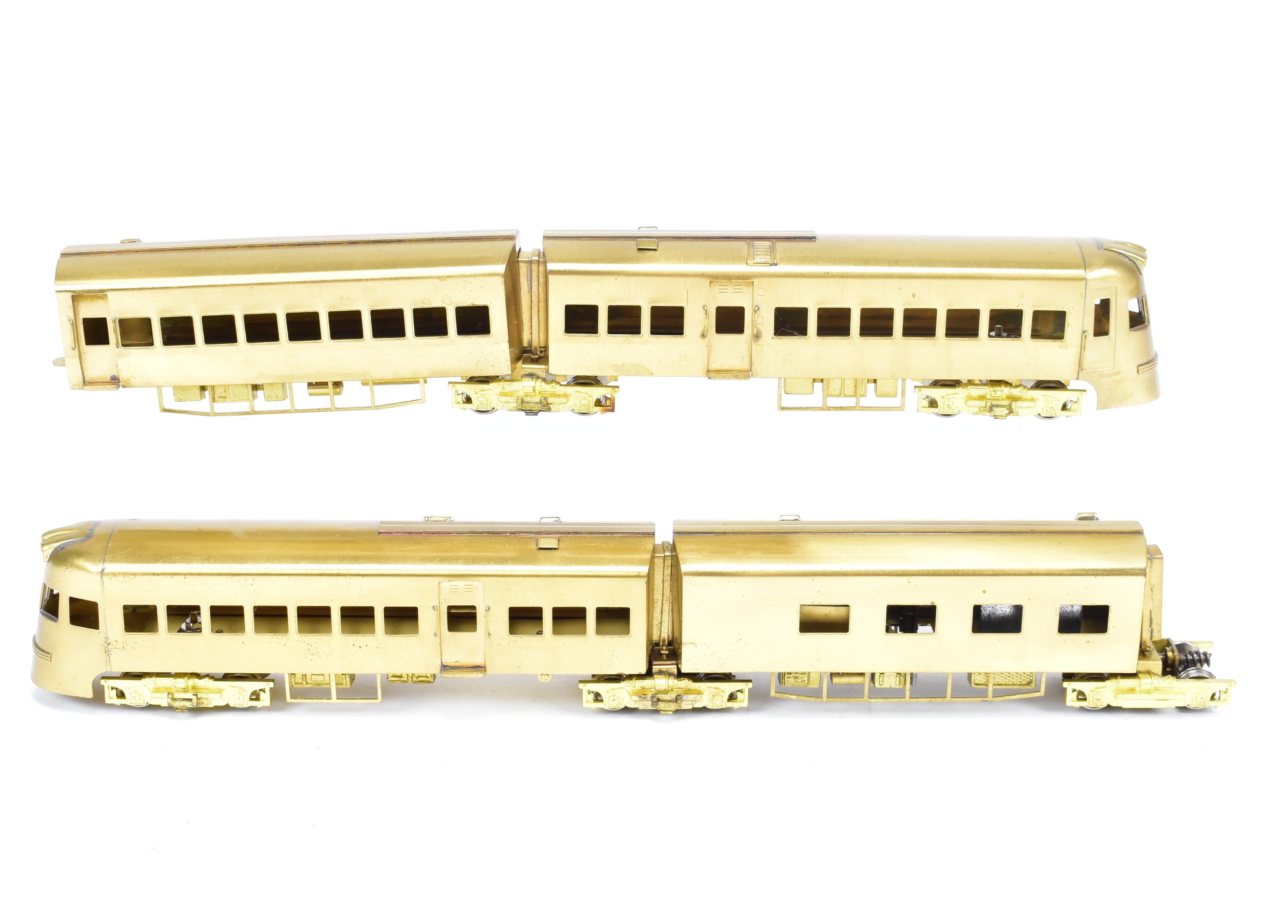 HO Brass NPP Nickel - Plated 4 - Car Liberty Liner Set from Philadelphia & Western