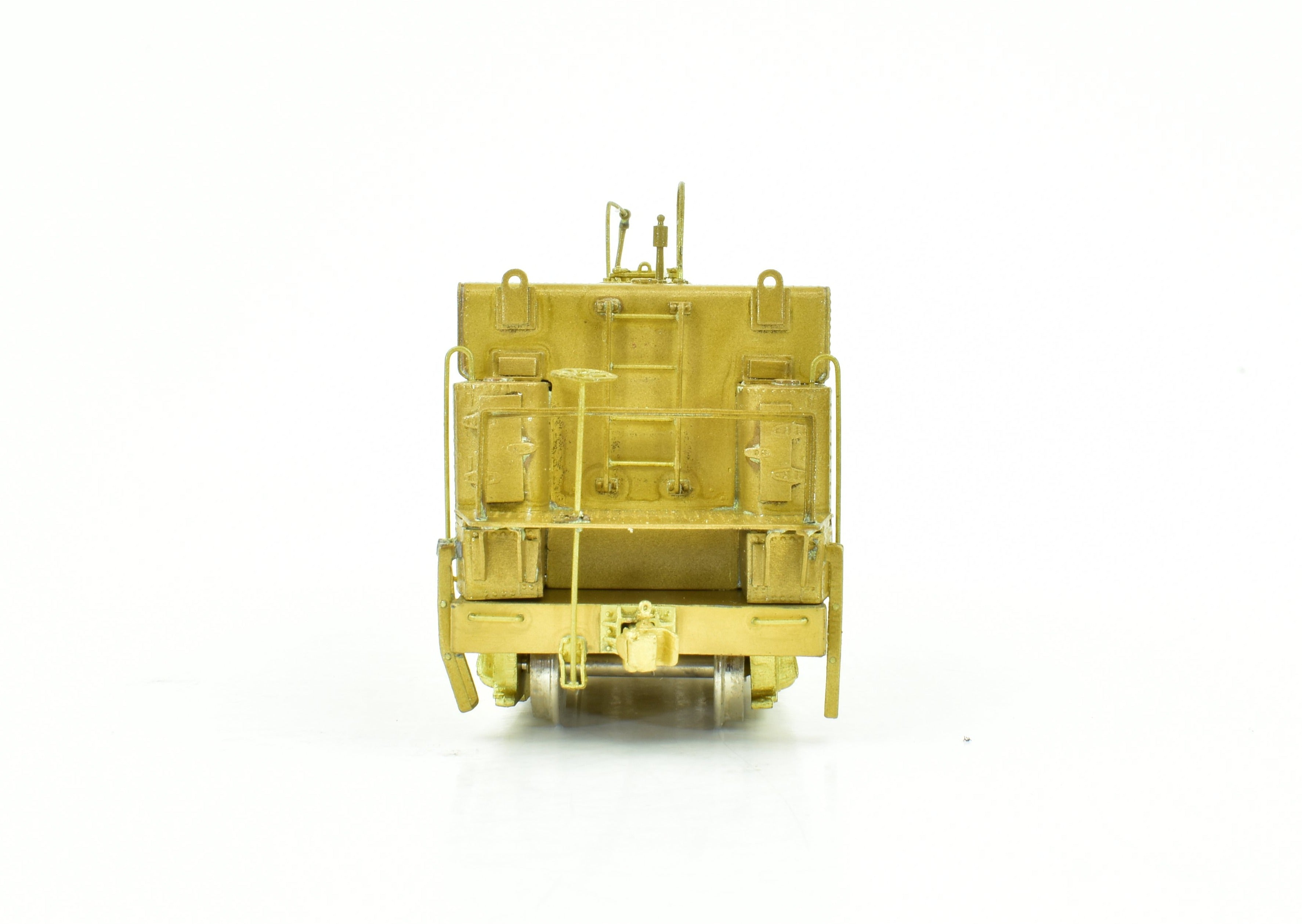 HO Scale Brass NPP Nickel - Plated Auxiliary Tender for CB&Q and C&S Routes