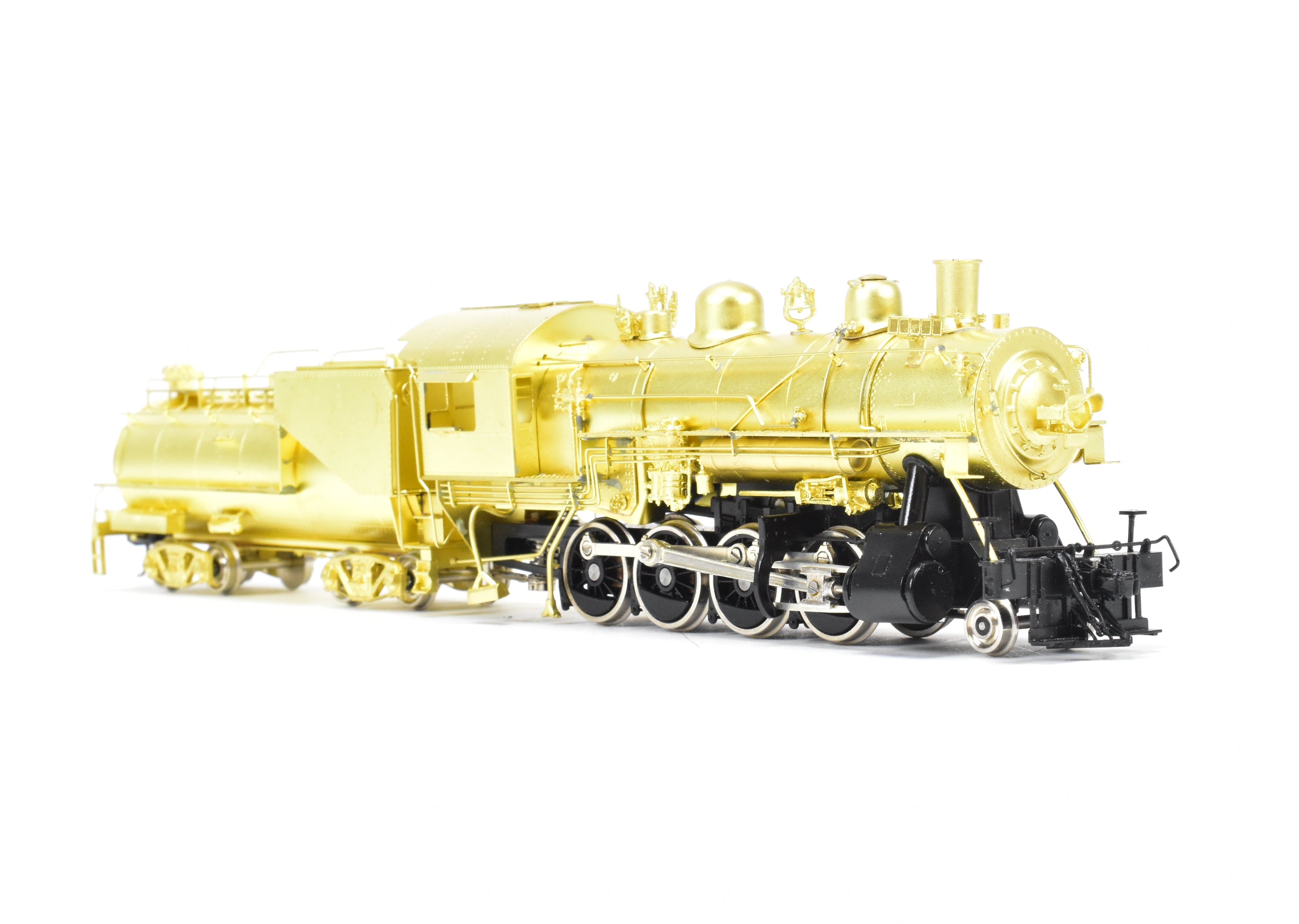 High - Quality HO Scale Brass Model Train - Southern Pacific C - 10 2 - 8 - 0 Prestige Series from Sunset Models with 2 Pumps and Feedwater Heater