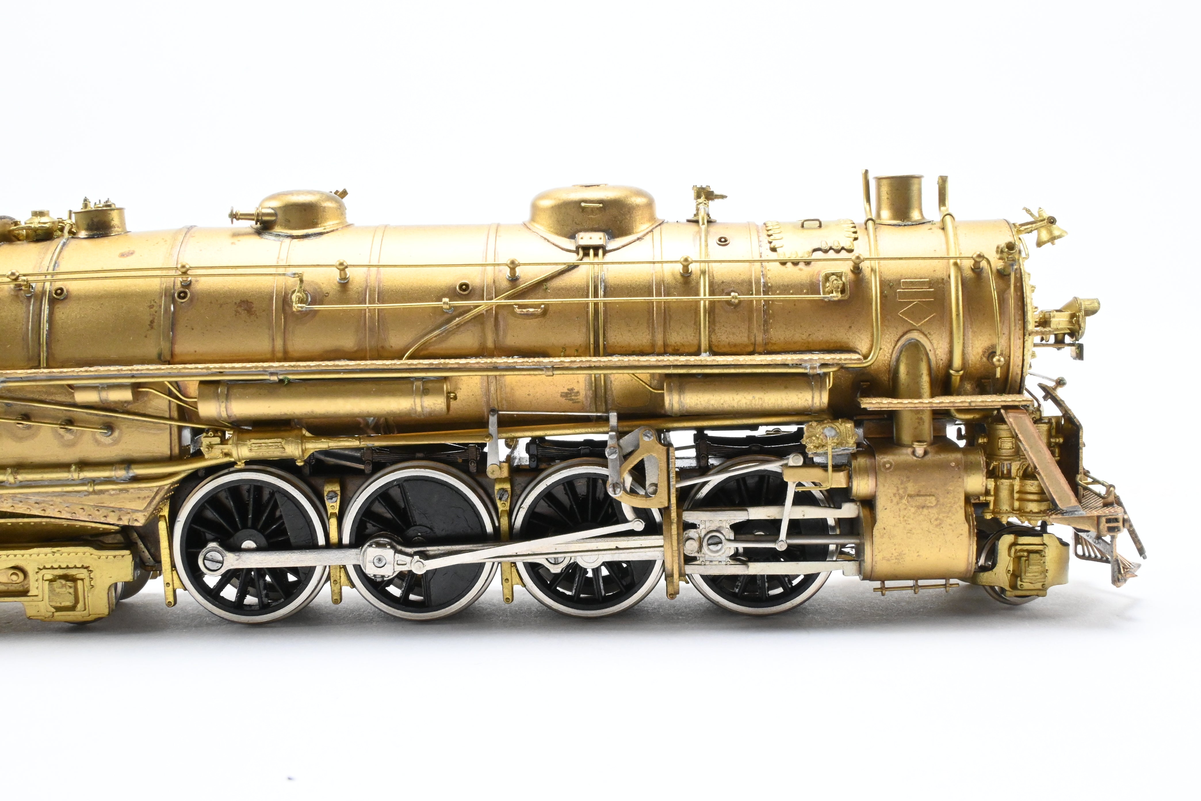 1966 HO Brass PFM - Fujiyama Erie Railroad 2-8-4 Class S-4 Model with Minor Wear