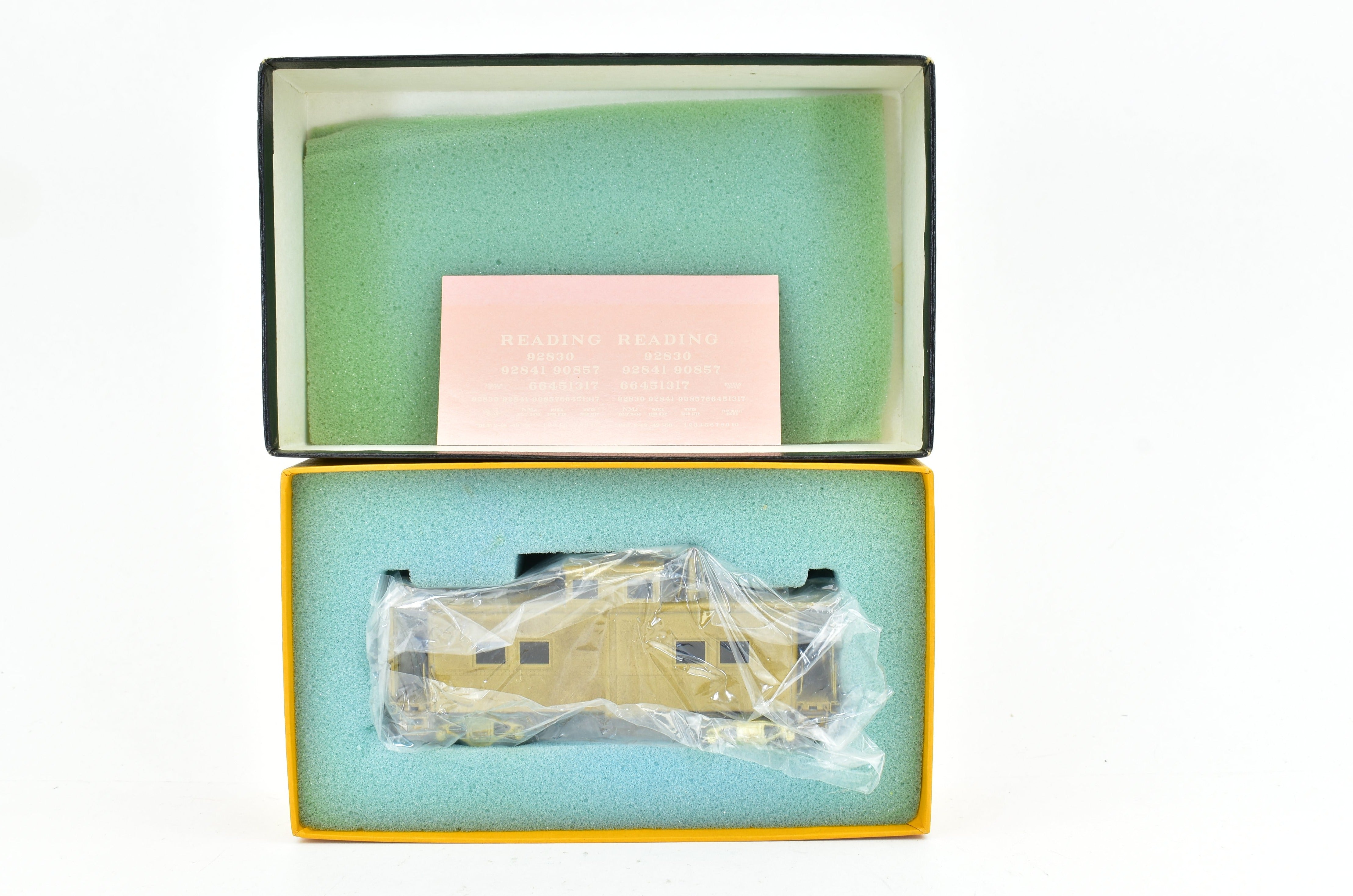HO Scale Brass Nickel Plate Products (NPP) Reading Steel Caboose Model from 1973