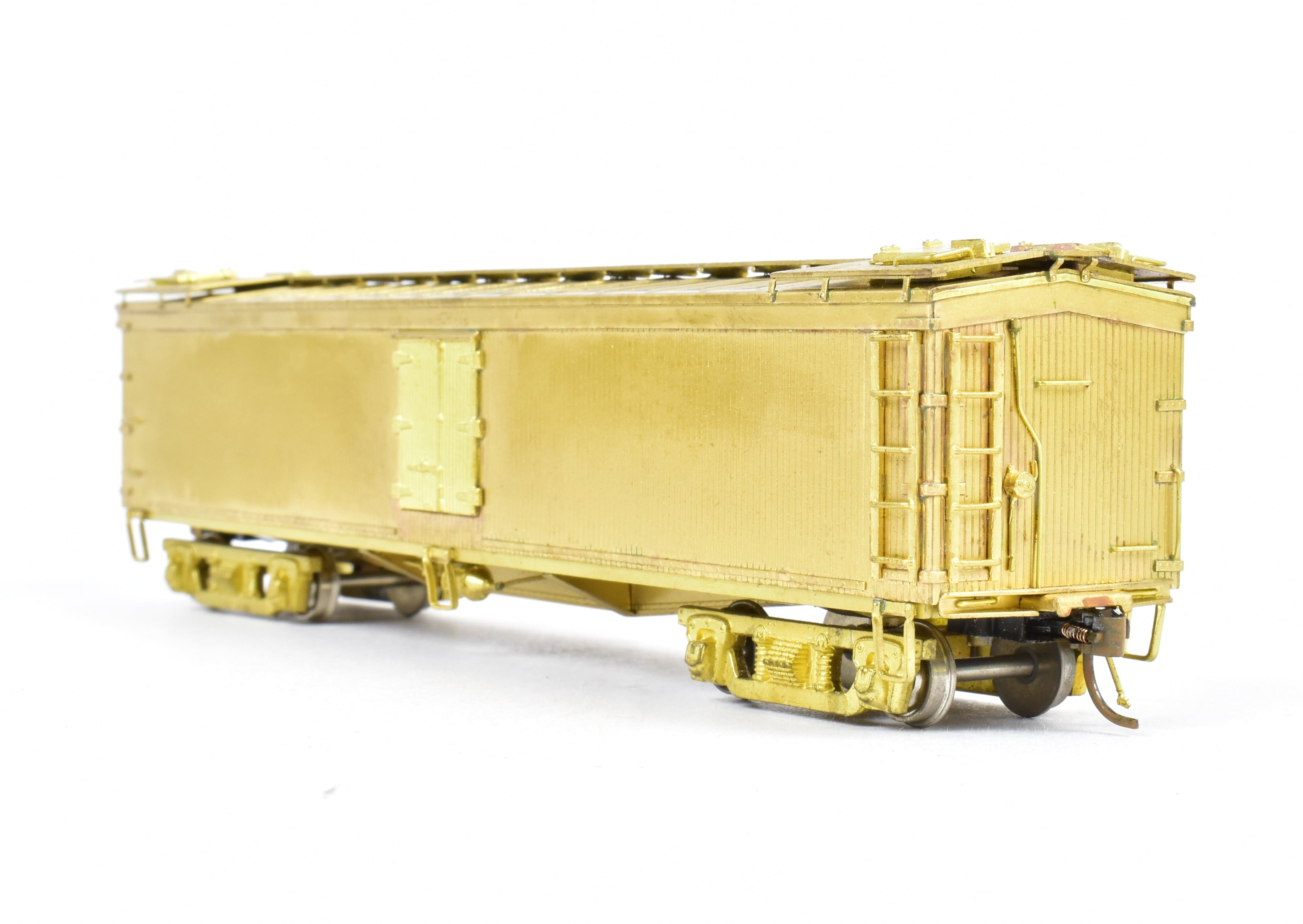 HO Brass Oriental Limited Great Northern Wood Express Refrigerated Car No. 2090