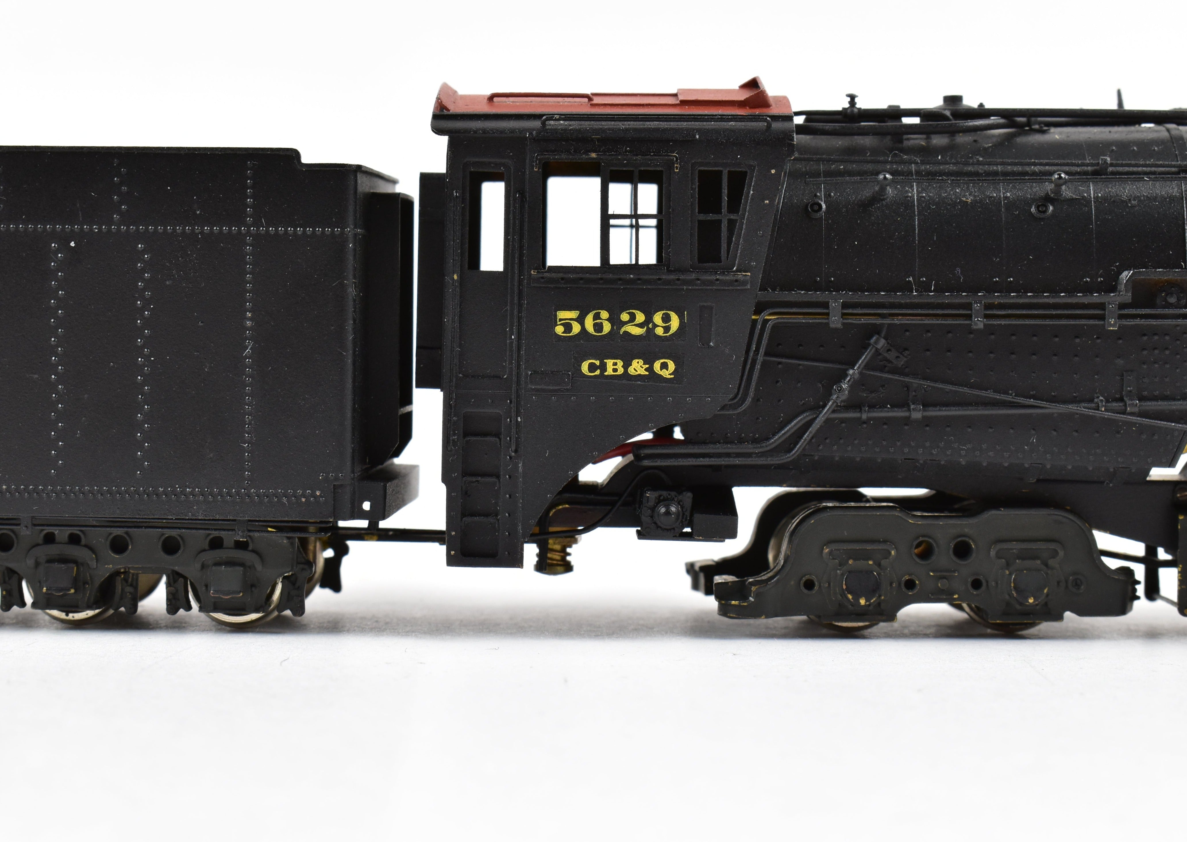 1969 HO Brass PFM Toby Crown Model CP No. 5629 Burlington Route 4-8-4 O-5