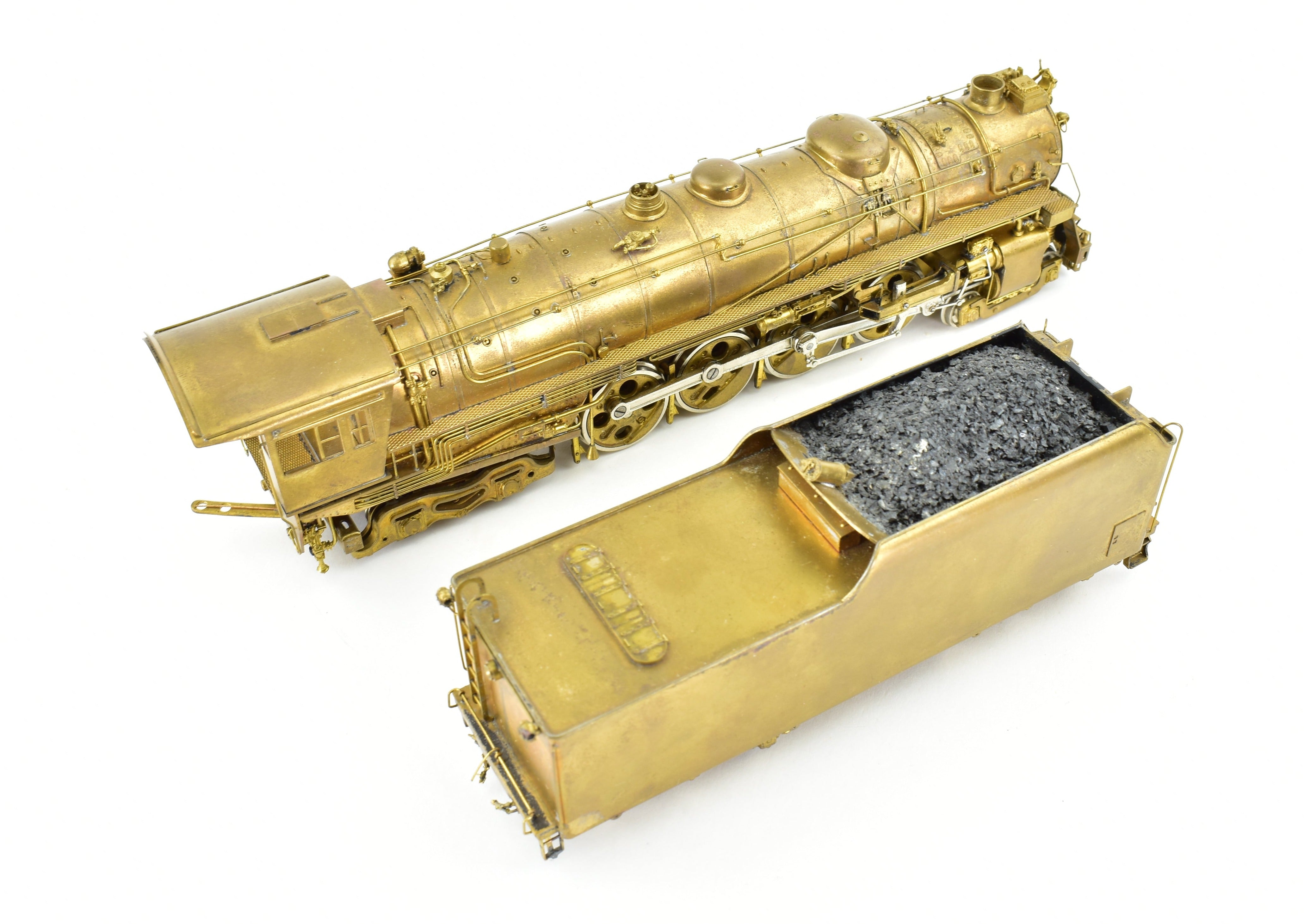 HO Scale Brass PFM Model Train - Chicago & North Western Class H 4-8-4 from the Prestigious PFM Collection - Fujiyama Edition