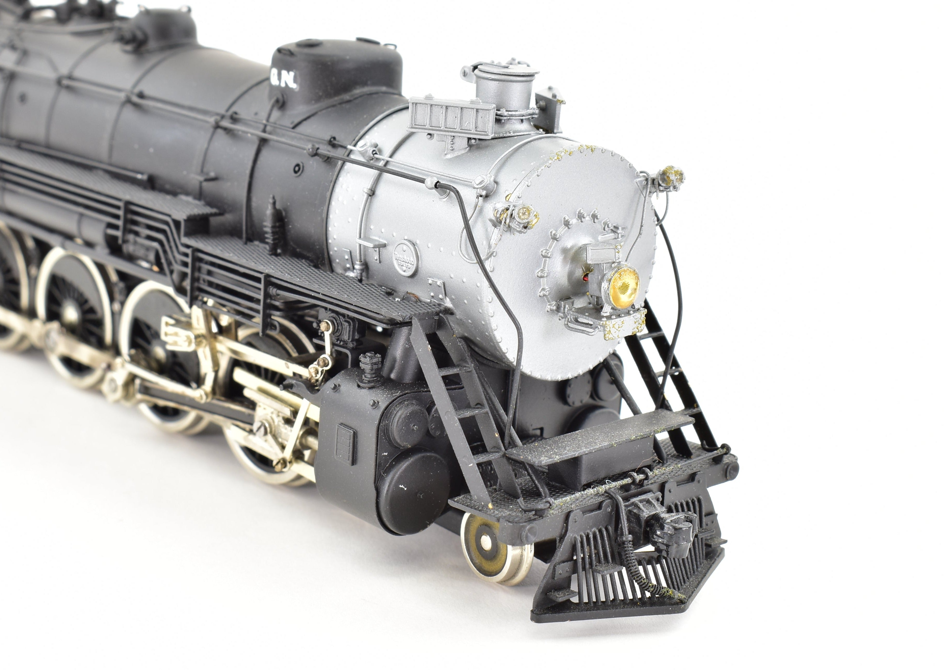 HO Scale Brass PFM - Tenshodo Great Northern 4-8-2 Class P-2 Factory Painted Can Motor Locomotive