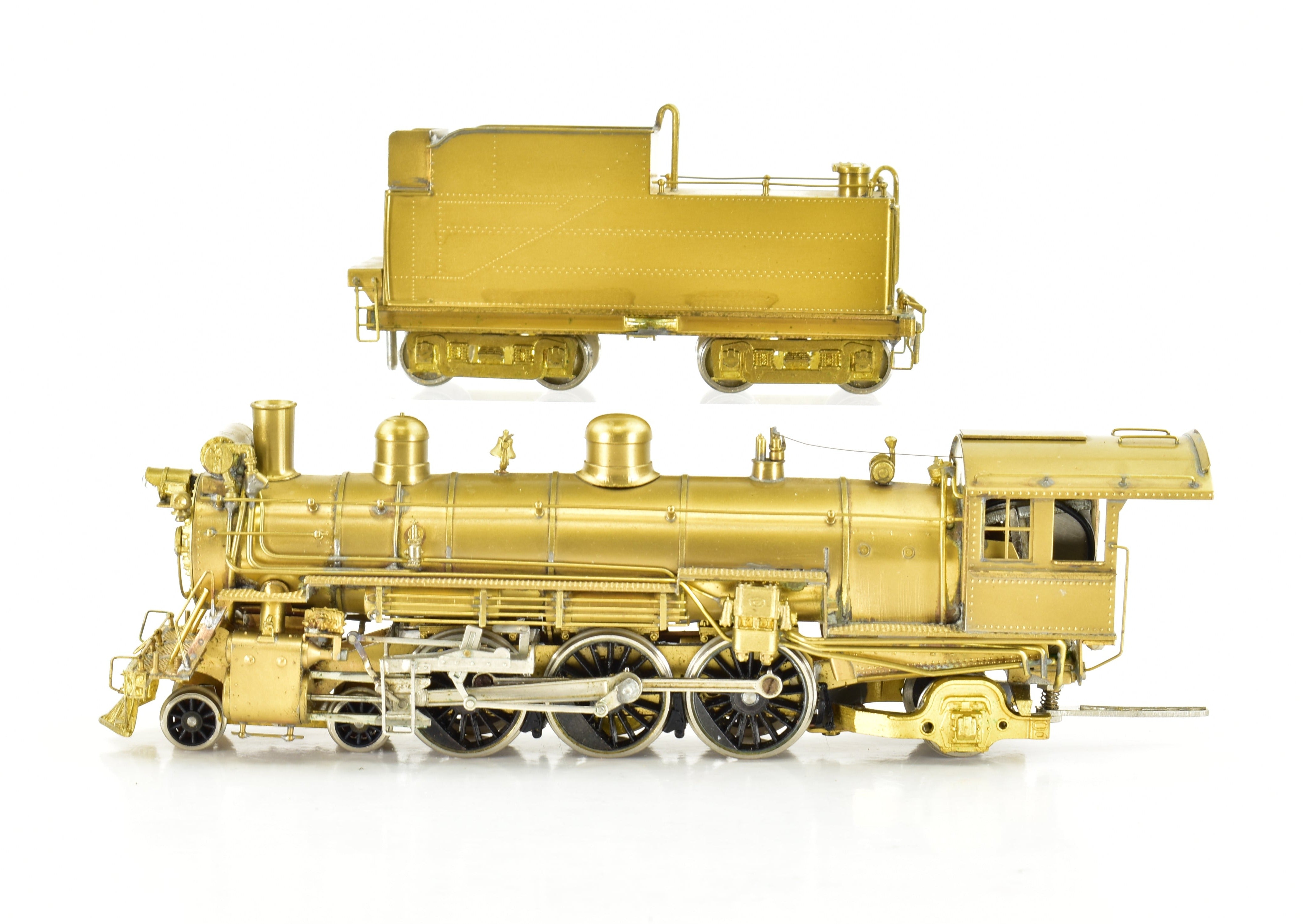 HO Scale Brass LMB Models CB&Q - Burlington Route 4-6-2 S-2 Pacific Type Model Train, Sold As-Is Condition