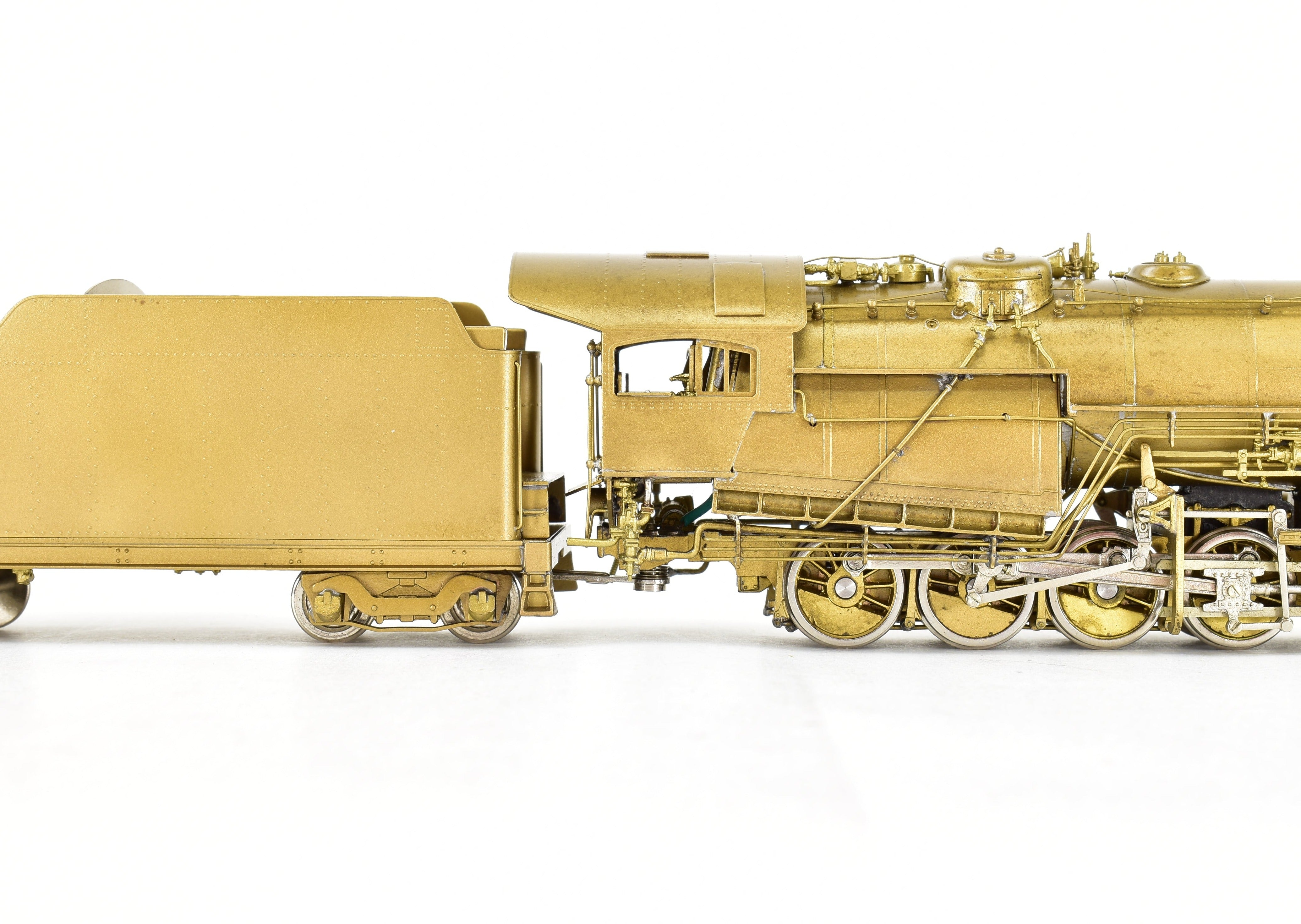 HO Scale Custom Brass Model Train - Reading Lines Class N-1 2-8-8-0 Mallet Rebuilt by NJ Custom Brass