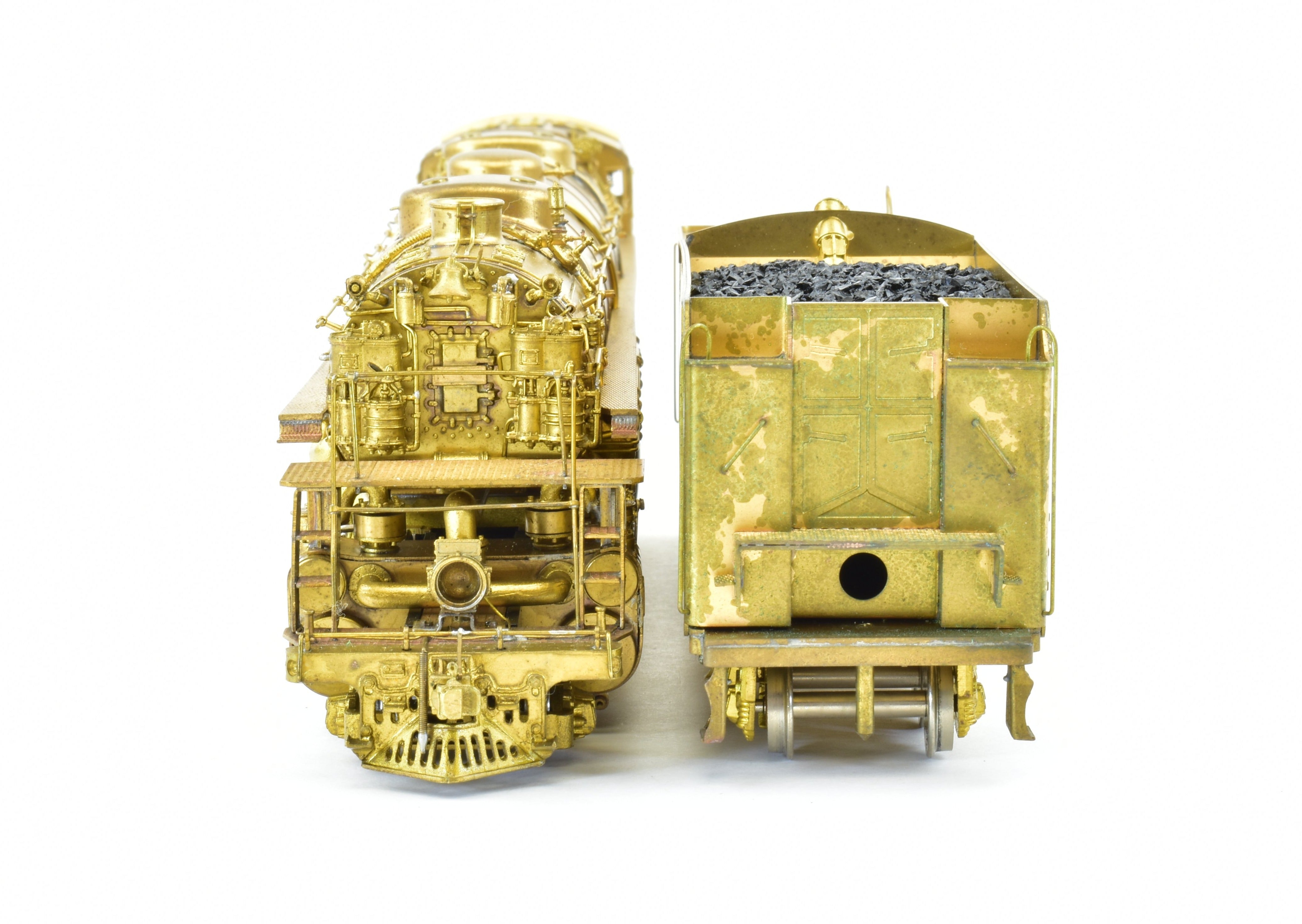 HO Scale Brass Model Train - PFM Fujiyama Northern Pacific Class Z - 5 2 - 8 - 8 - 4 Locomotive from 1969 Run with Crown Design