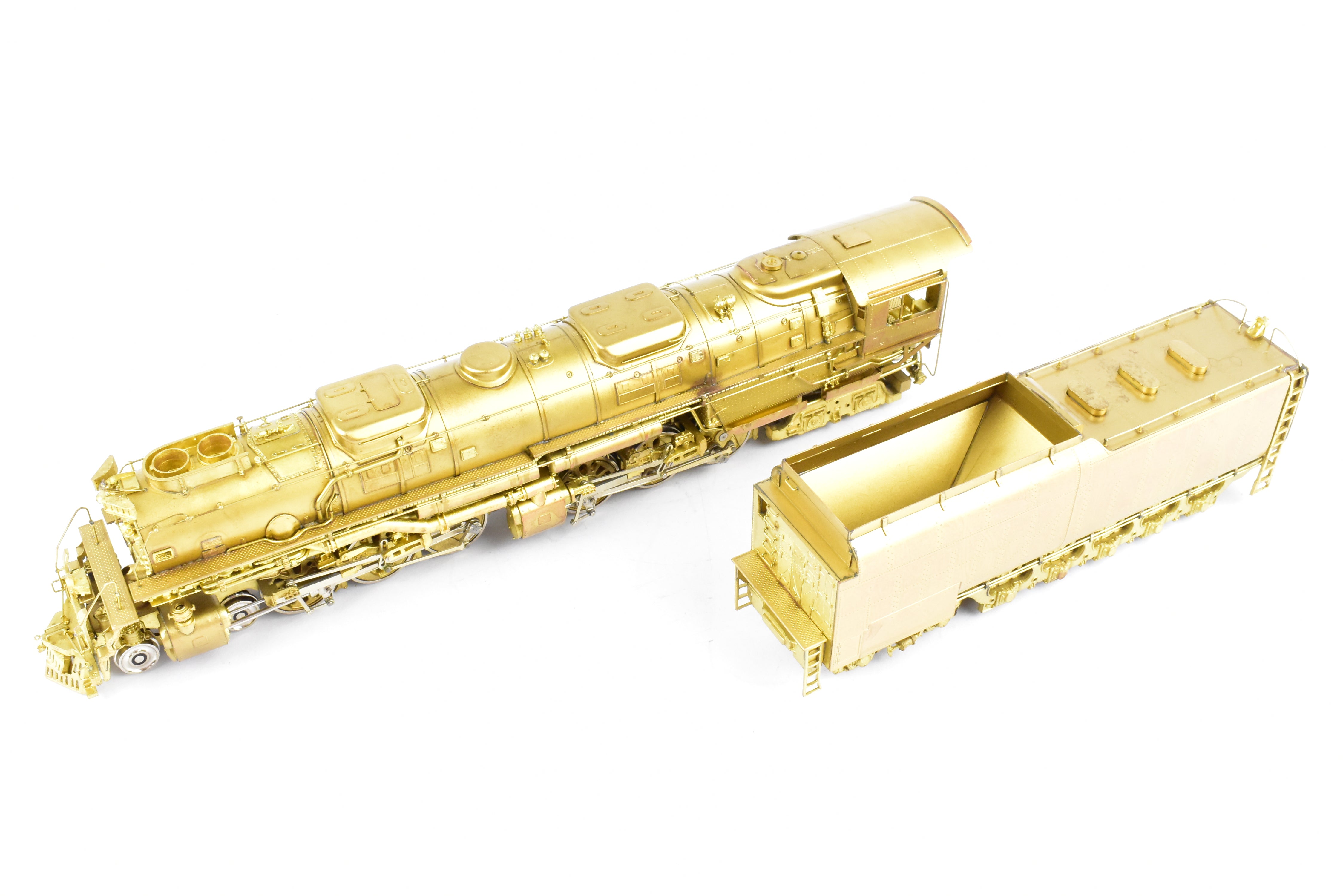 HO Scale Brass Key Imports Union Pacific 4-6-6-4 3985 Challenger Steam Locomotive Coal Tender Version Classic Model Series
