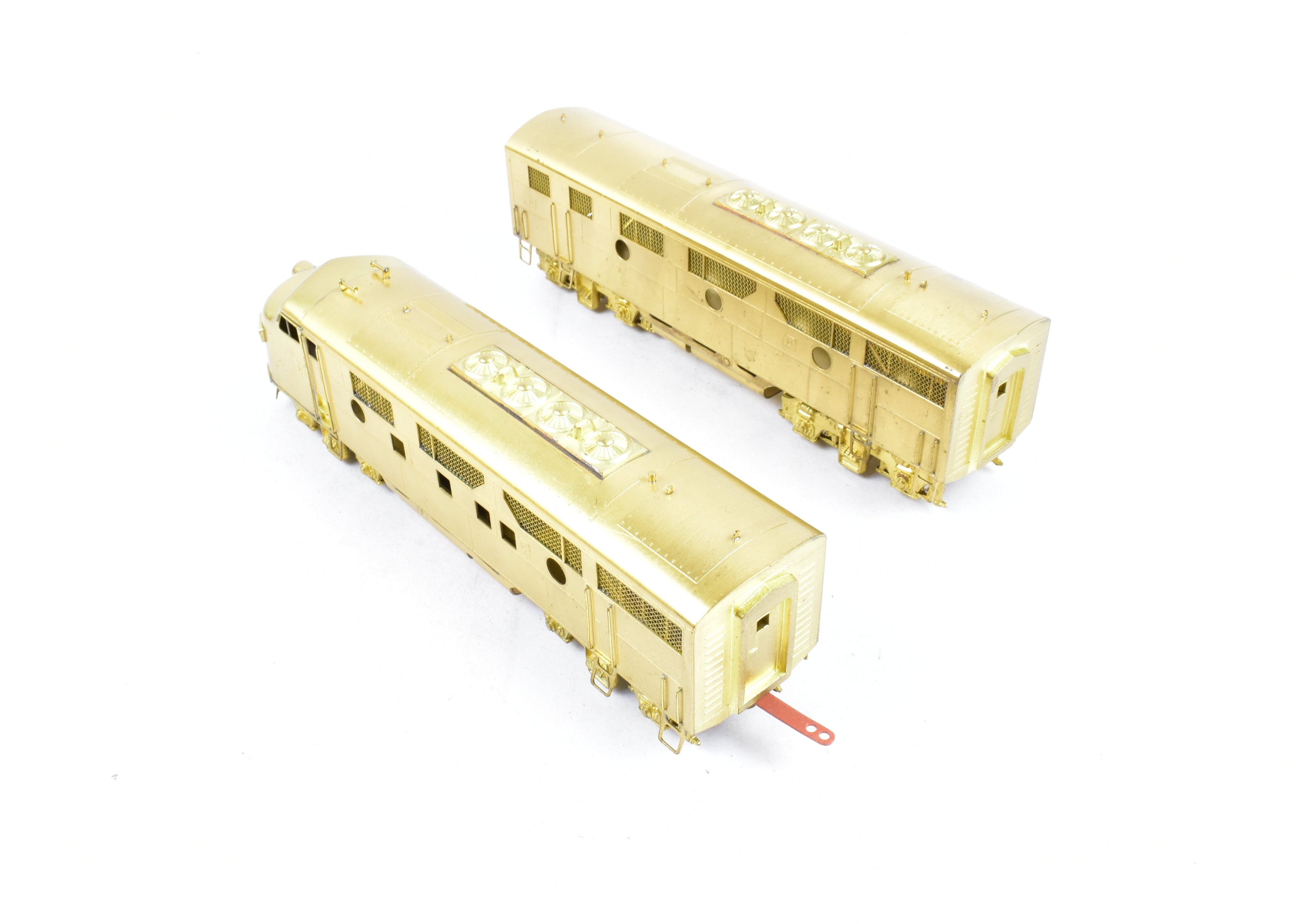 High - Quality HO Scale Brass Nickel - Plated NPP EMD Phase 2 F - 3 A/B Set for Various Railroads
