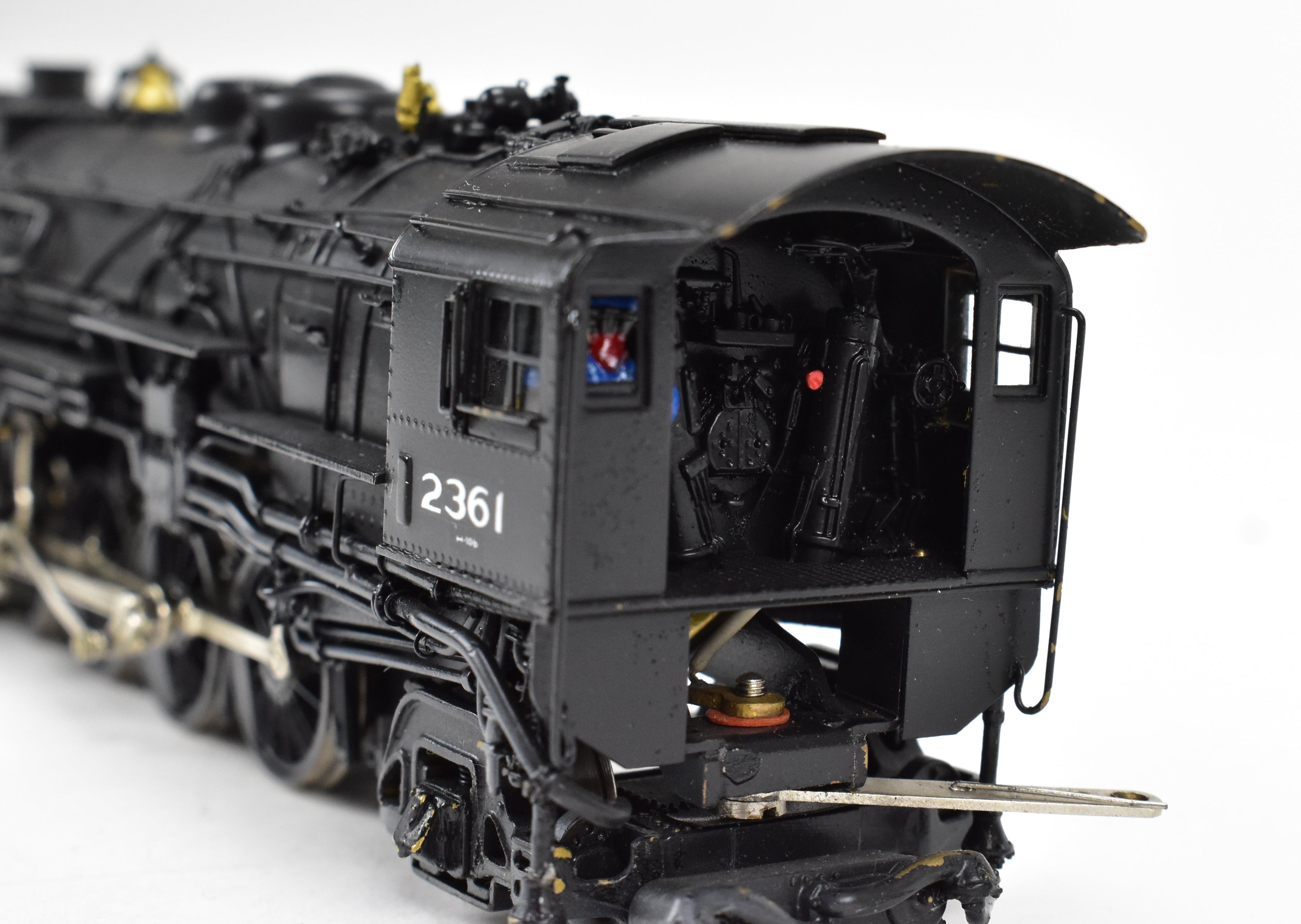 High - Quality HO Scale Brass PFM SKI NYC New York Central H - 10b 2 - 8 - 2 Model Locomotive with Professional Paint No. 2361