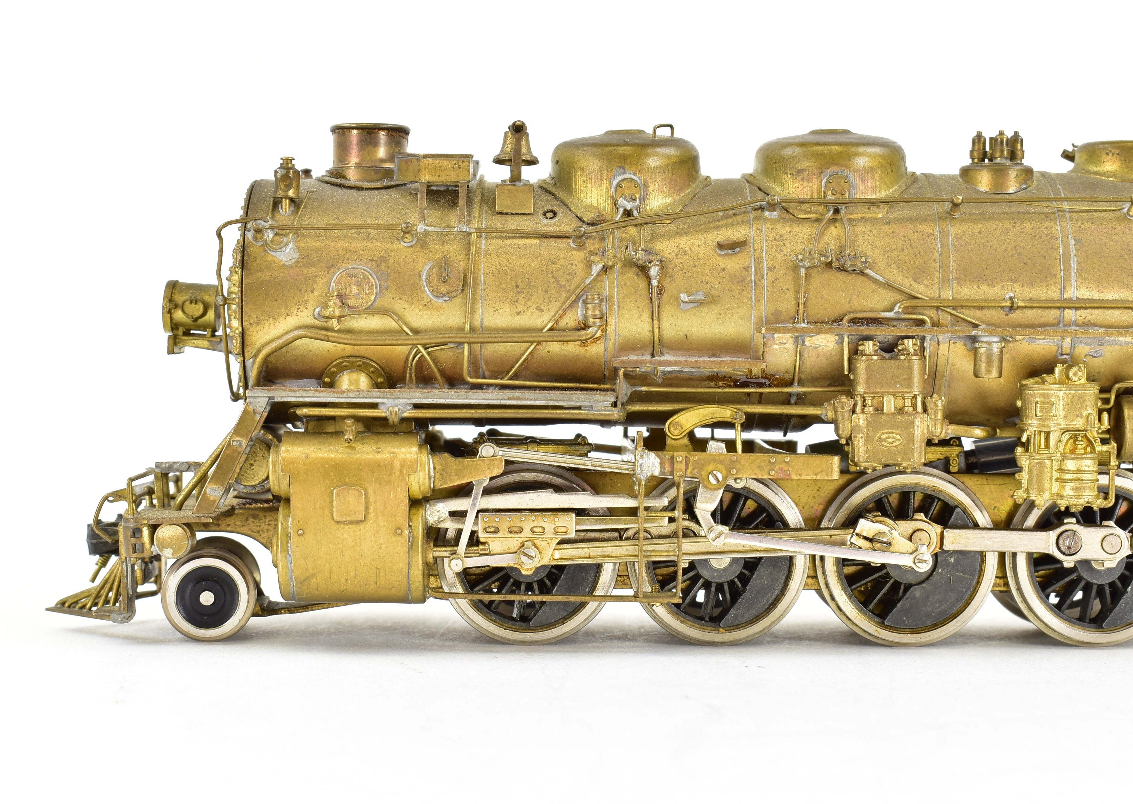 High - Quality HO Brass PFM United ATSF Santa Fe 2 - 10 - 2 Model