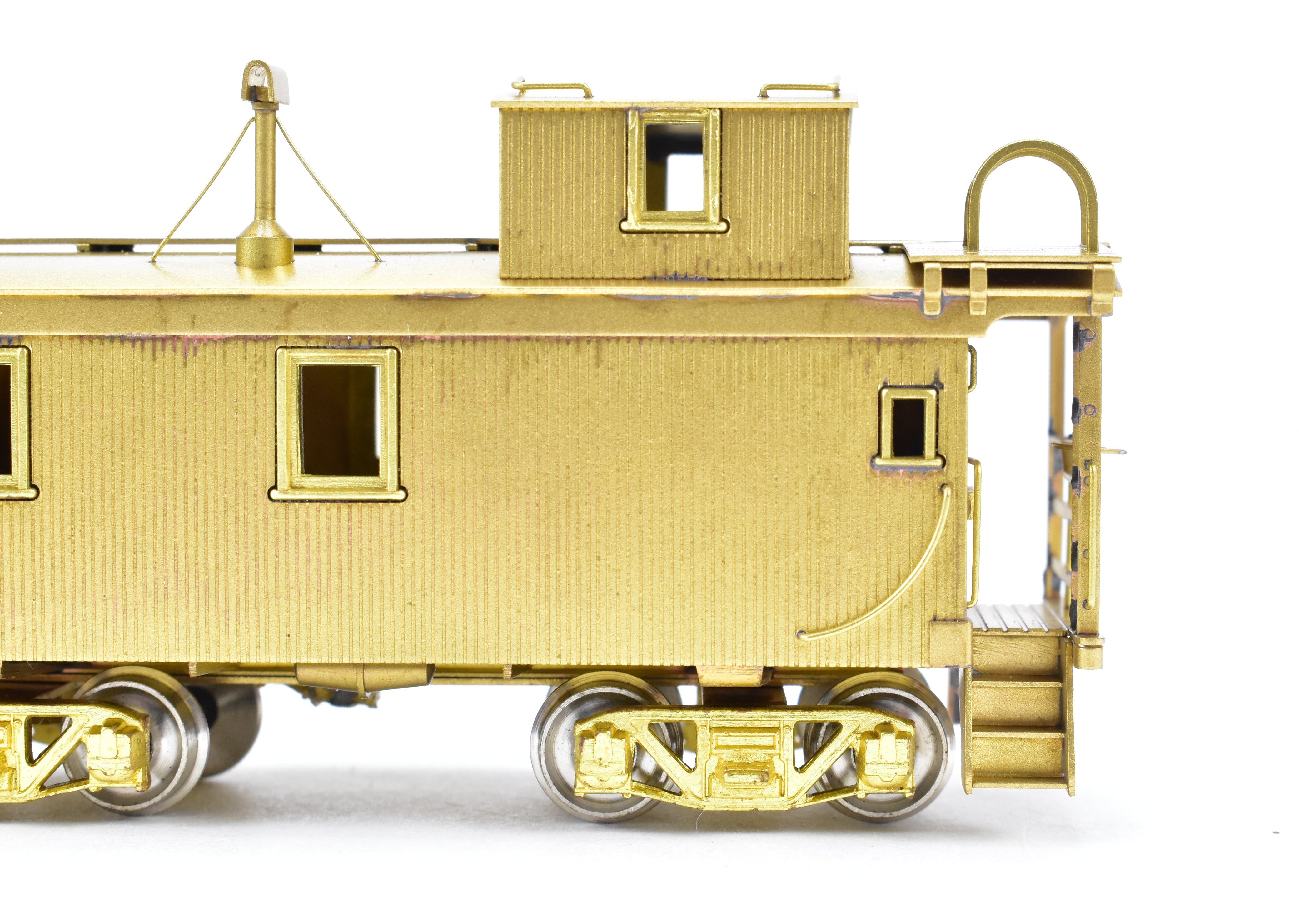 HO Brass Northwest Short Line & Northern Pacific 1700 Series Wood Caboose Model