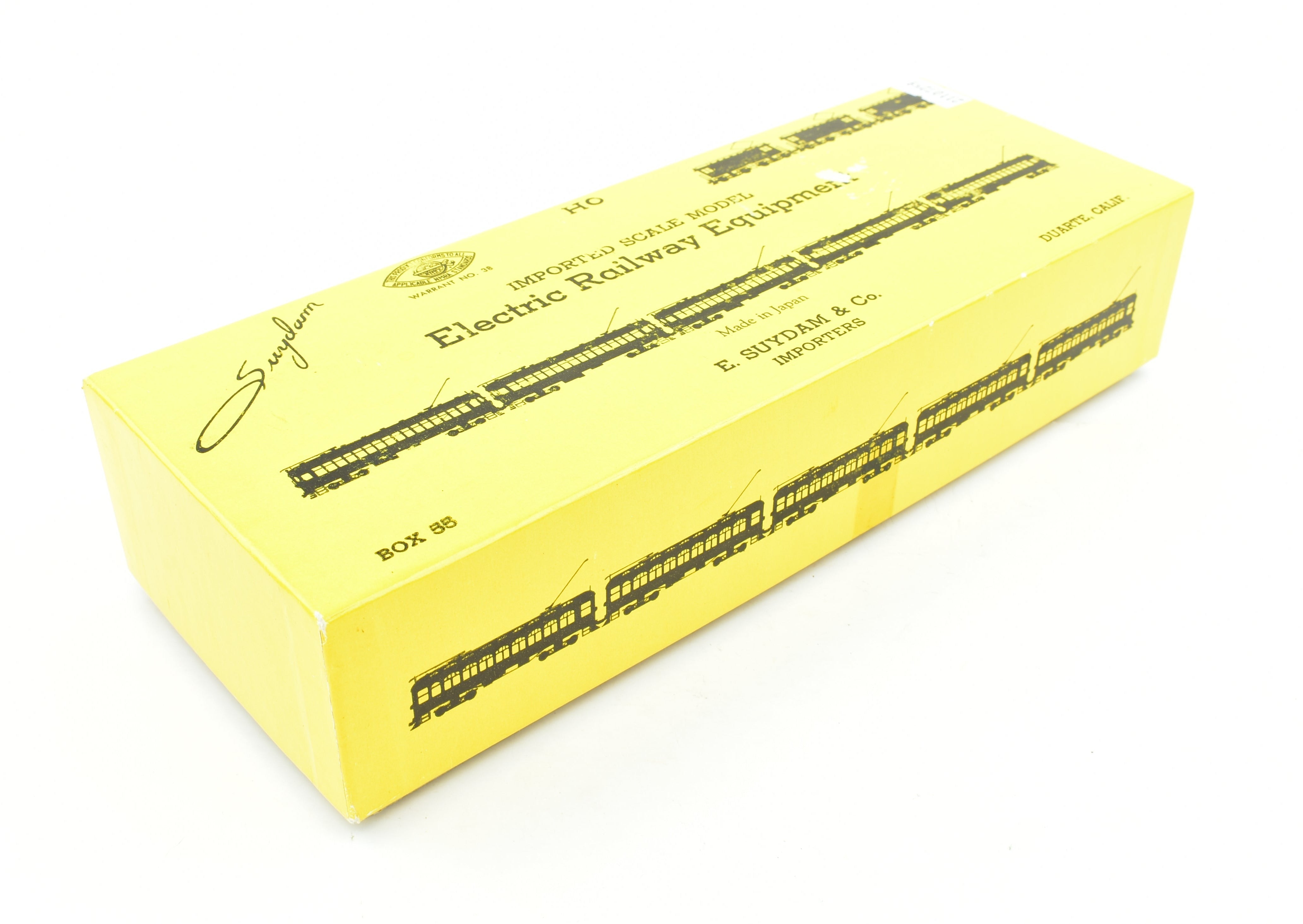 HO Scale Brass Pacific Electric RPO Railway Post Office Car 1407 by Suydam